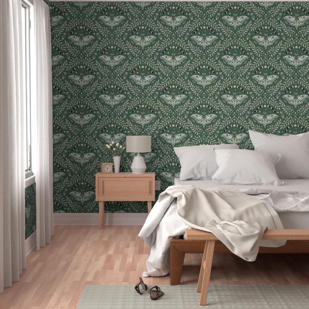 Peel & Stick Wallpaper Swatch / 24 x 12 / Green