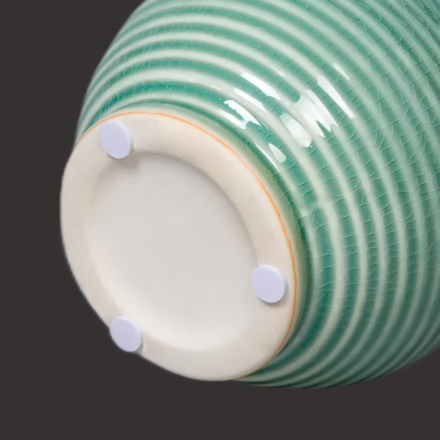 Green Ceramic Vase / 6 Inch / Mint Green - 6