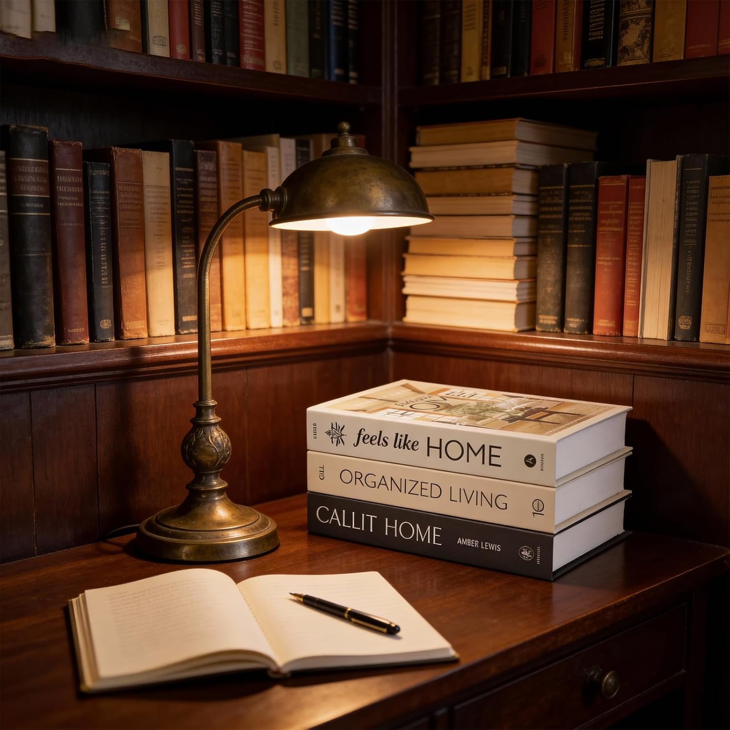 Faux Decorative Books / 3-callit Home Organizde Living / Set of 3