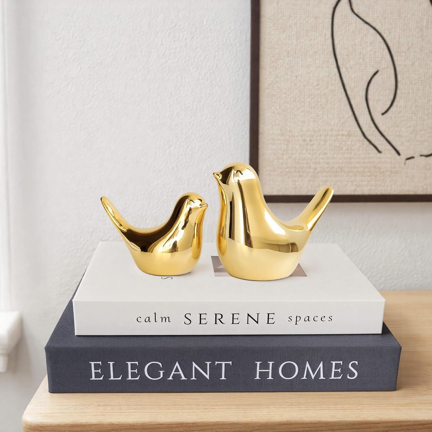 Modern Style Figurine / Gold