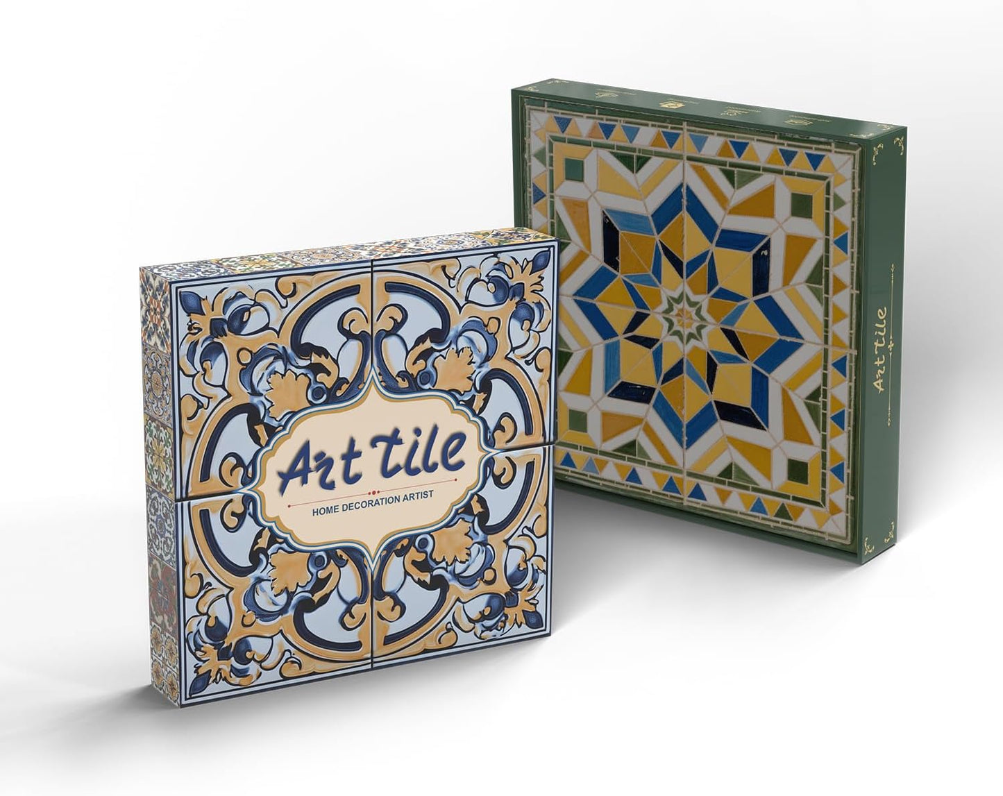 Tile Stickers Tile Decals Peel and Stick Backsplash Self Adhesive / Art-20 / 5.9 x 5.9 / Set of 12