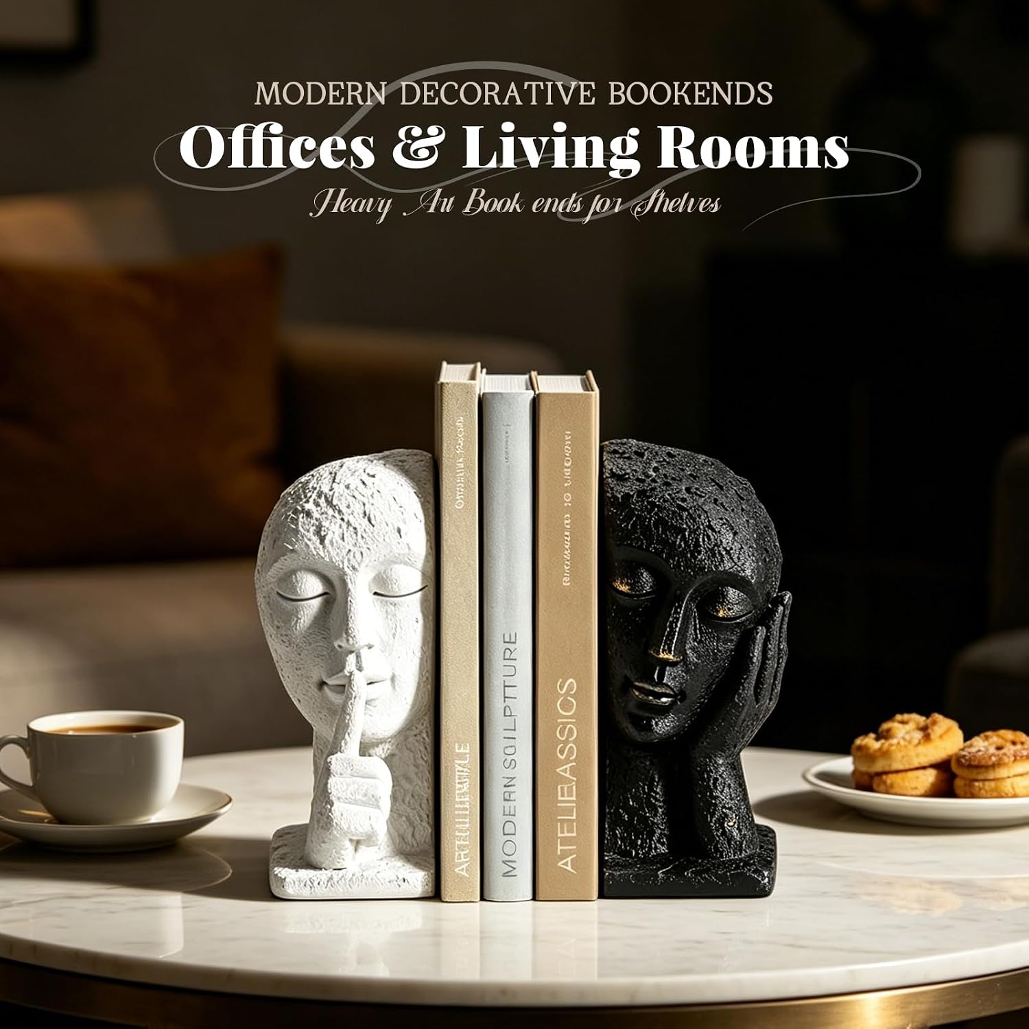 Modern Book Holder / Black & White