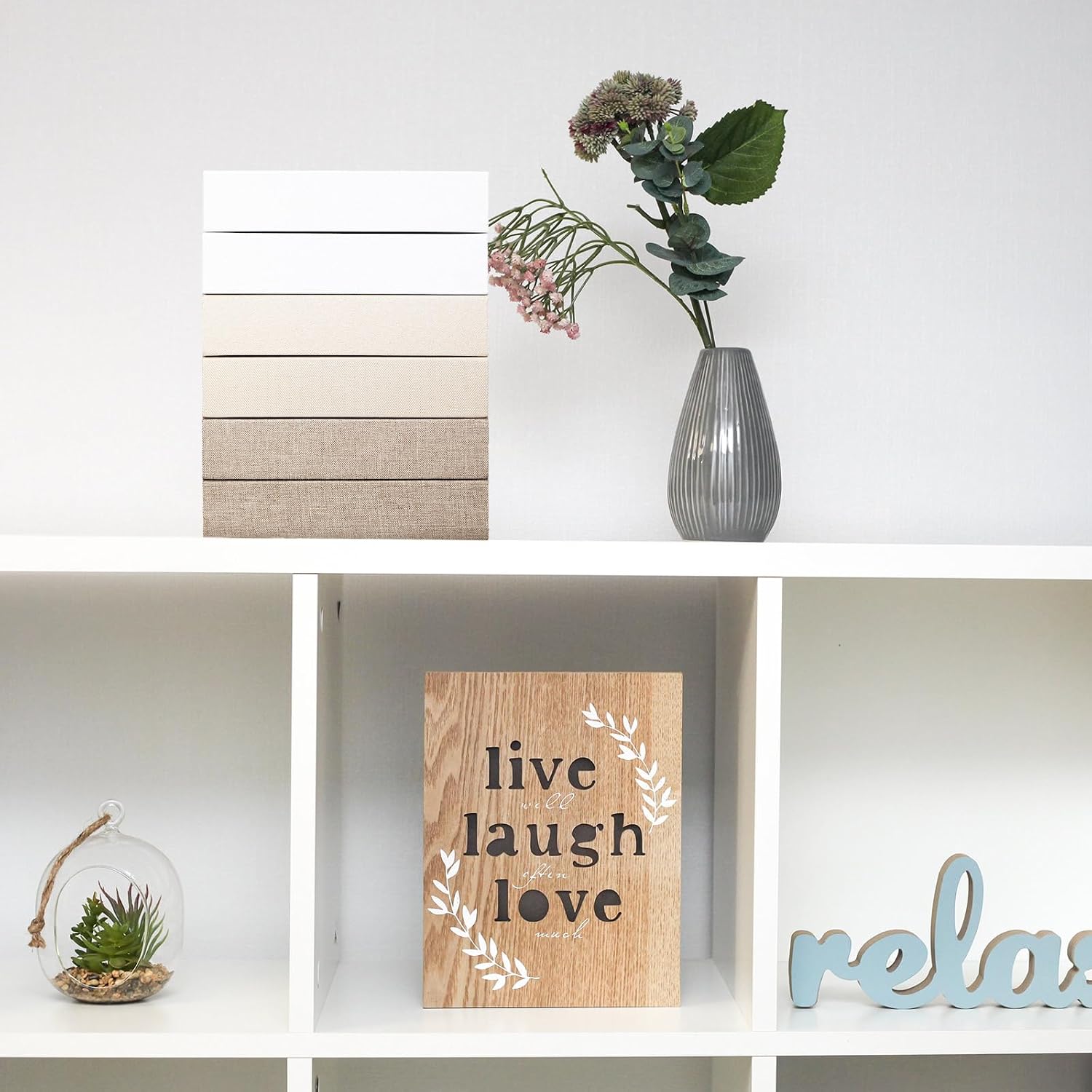 Faux Decorative Books Set / Multicolor / Set of 6