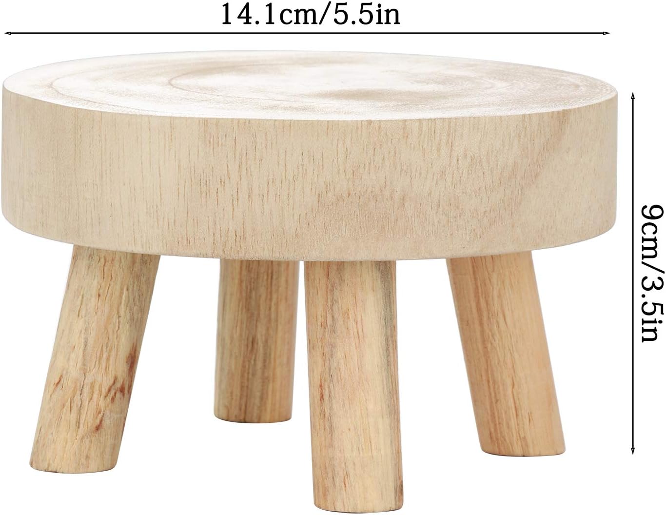 Wood Plant Stands Gardening Stool Indoor Plant Stands Vintage Wood Grain Garden Plant