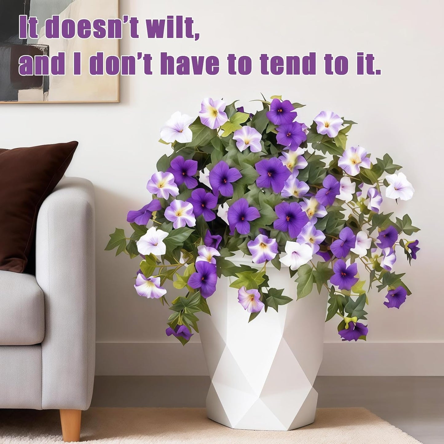 Artificial Flowers / UV Resistant fake Plants Flowers Bundles