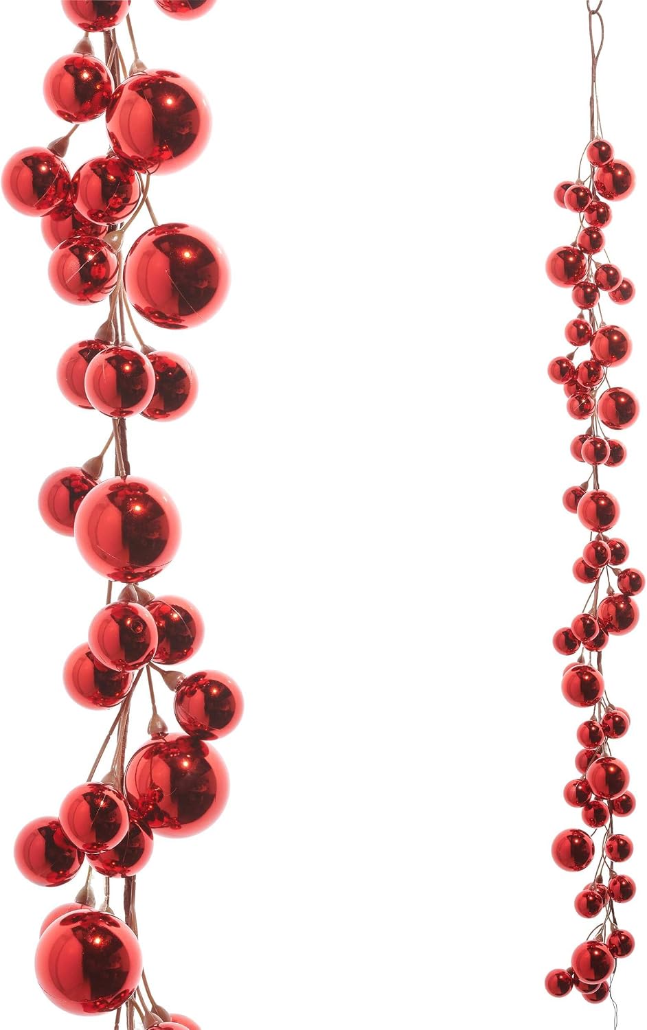 RAZ Imports - 4 Foot Multicolored Ball Christmas Garland