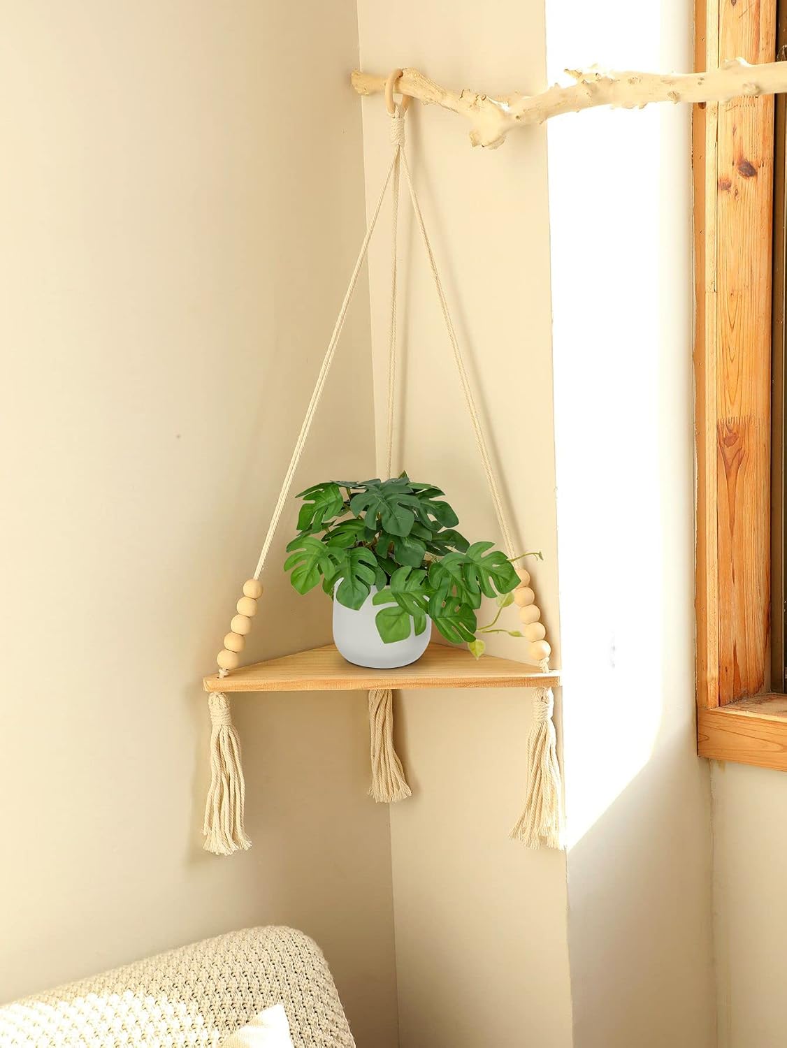 Fake Plants Artificial Plants Faux Pothos / Fake Plants #2 / White / Set of 2