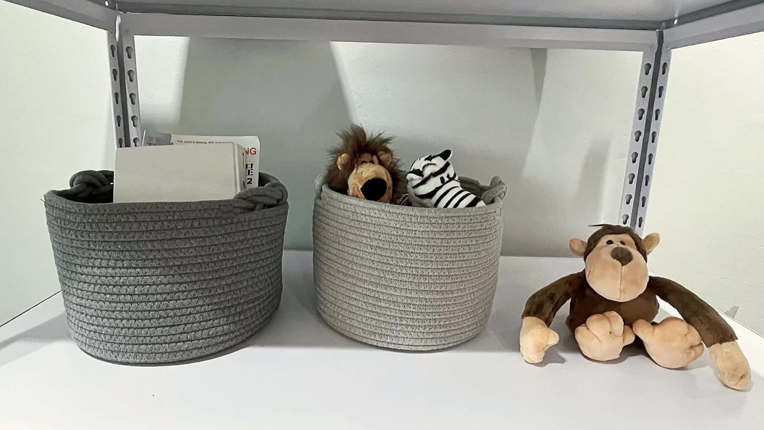 Small Rope Basket / Dark Grey
