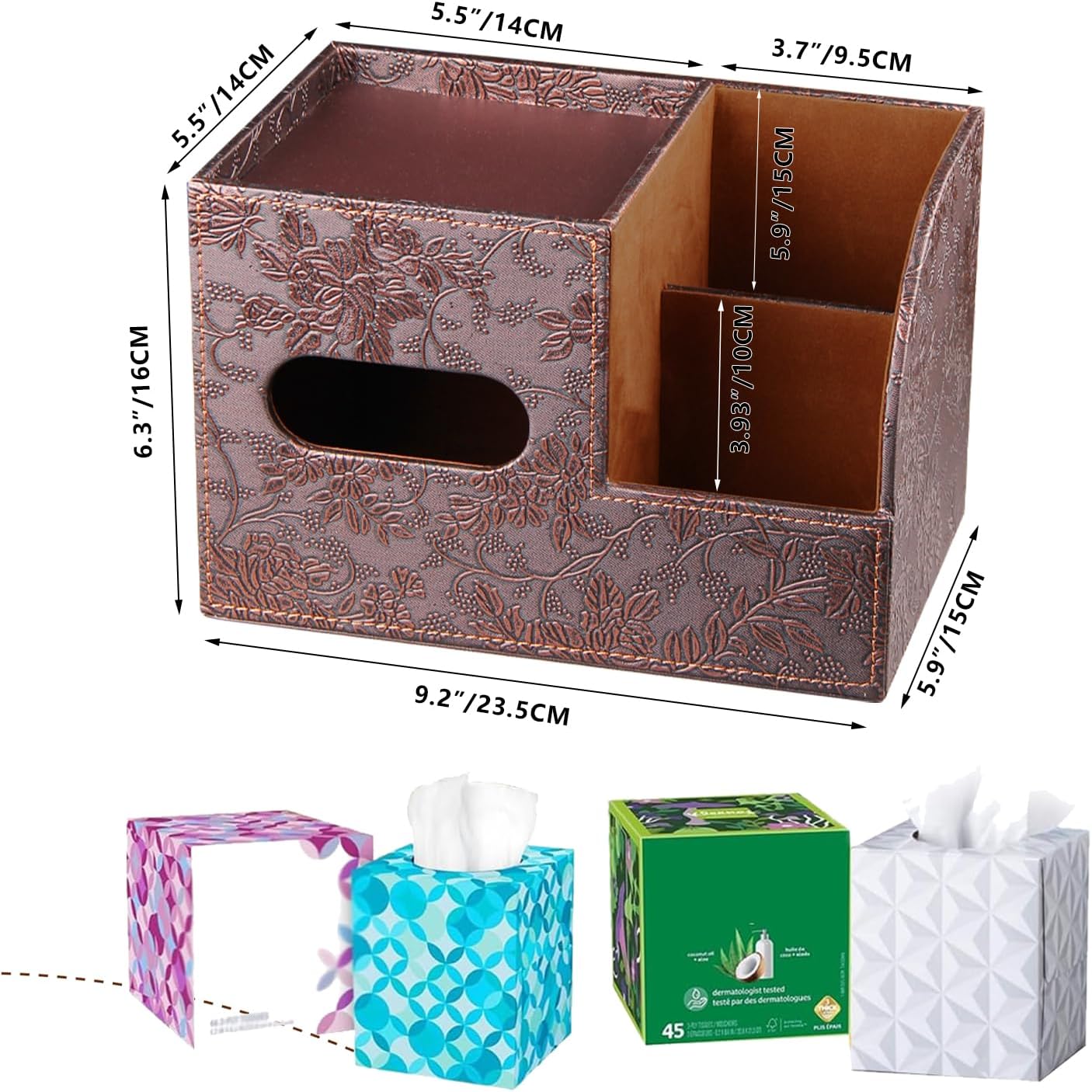 Storage Tray and Remote Control Holder / Archaize