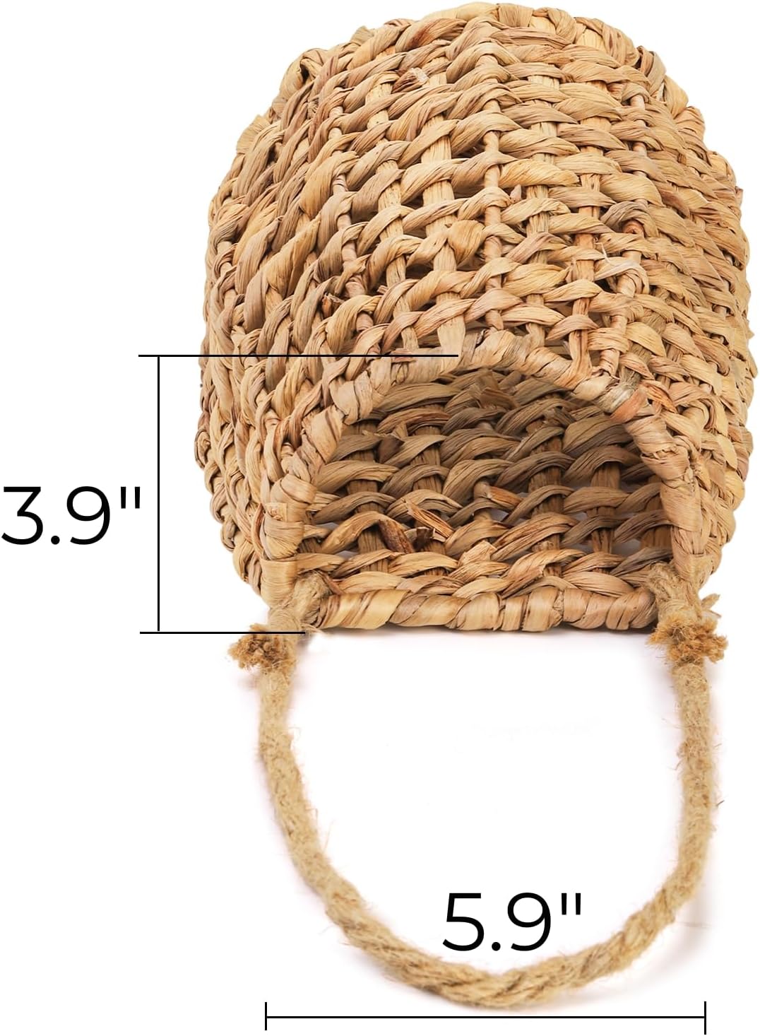 Woven Front Door Basket / Bohemian