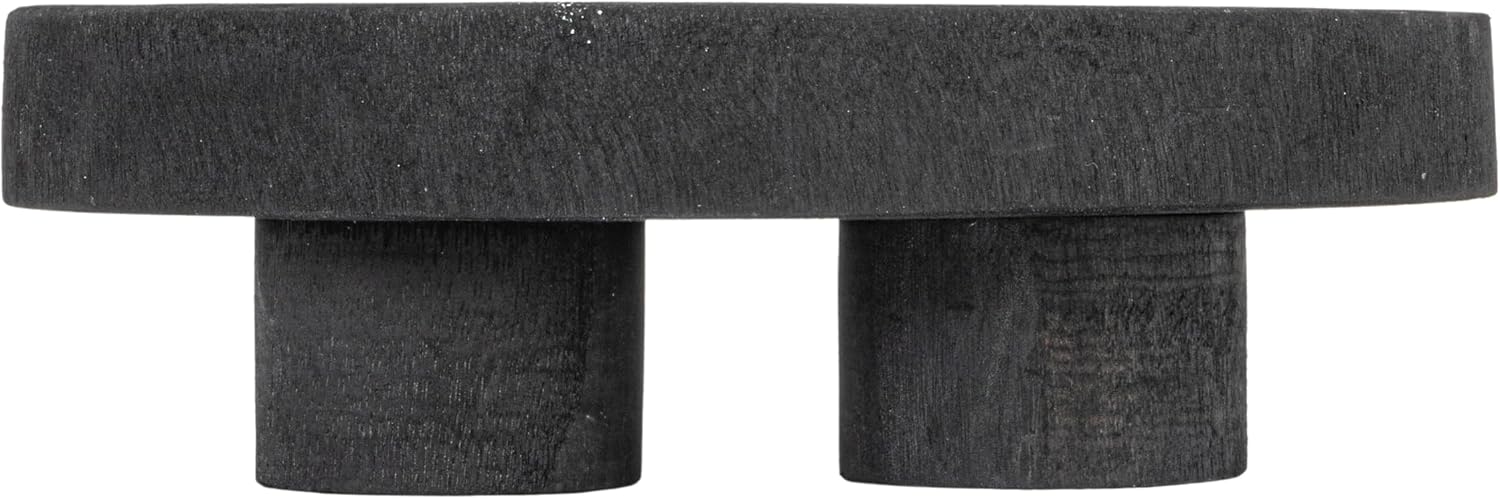 Paulownia Wood Pedestal Tray