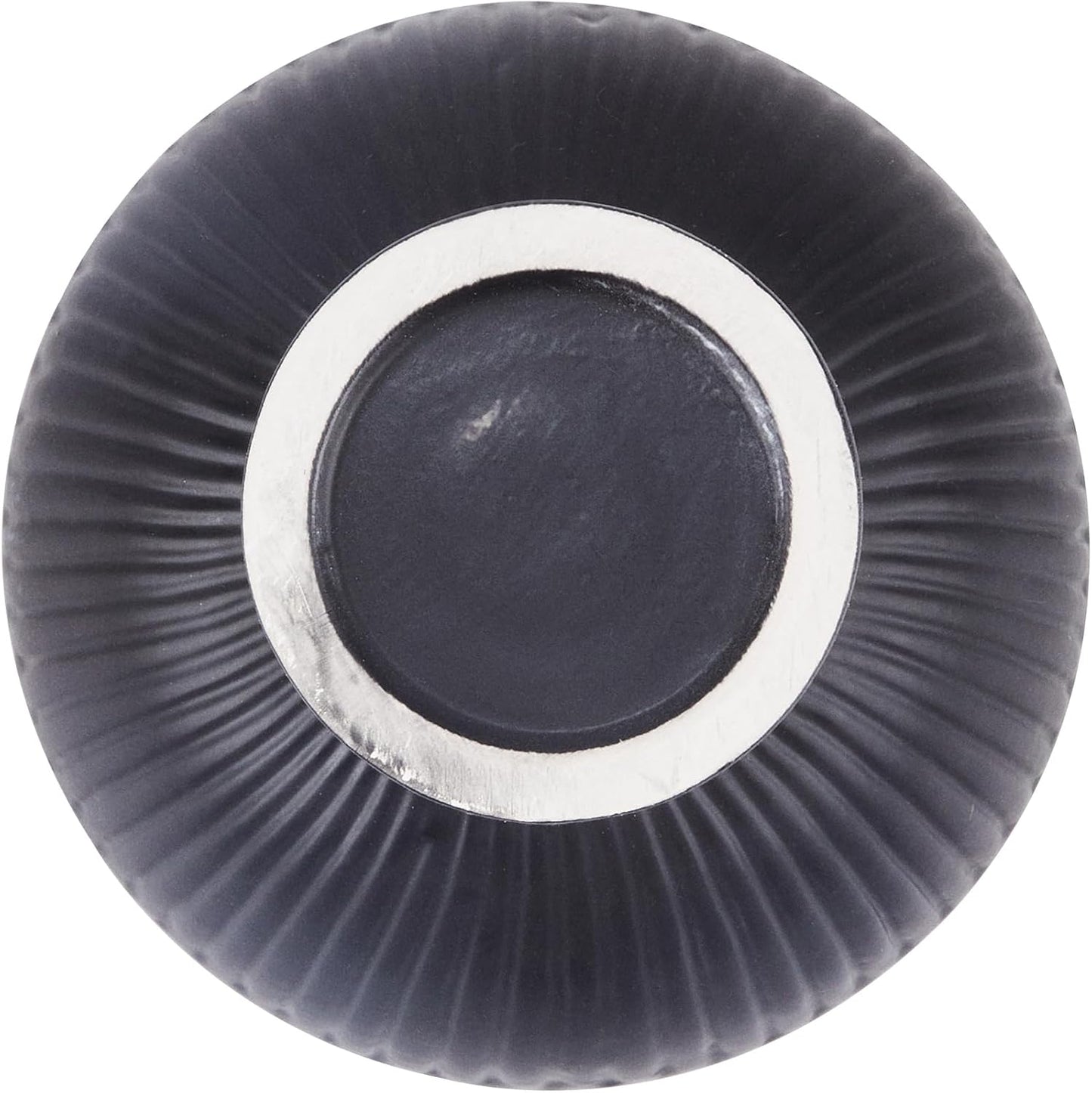 Table Art Flower Vase / Black / Pedestal, 6
