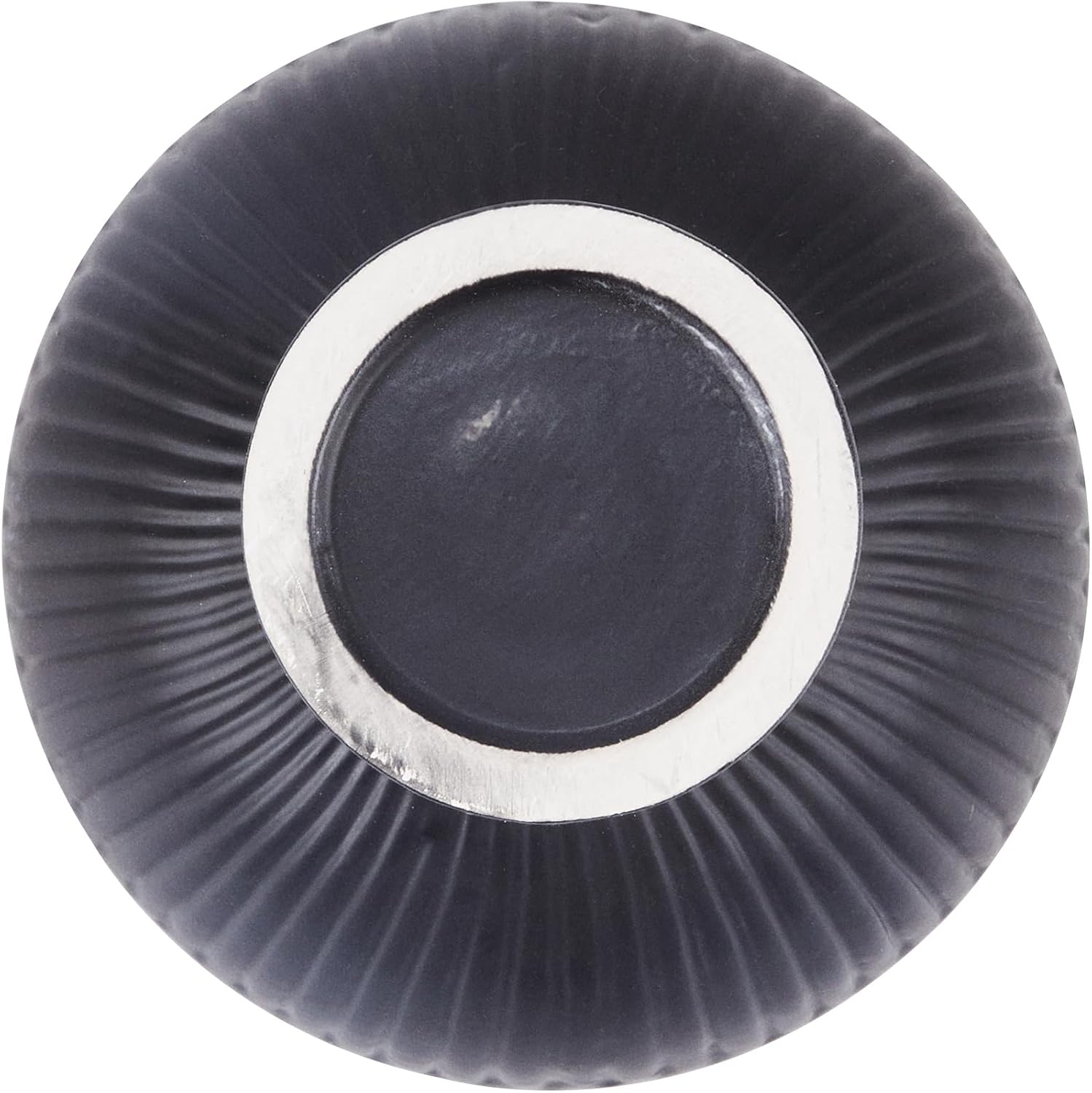 Table Art Flower Vase / Black / Pedestal, 6