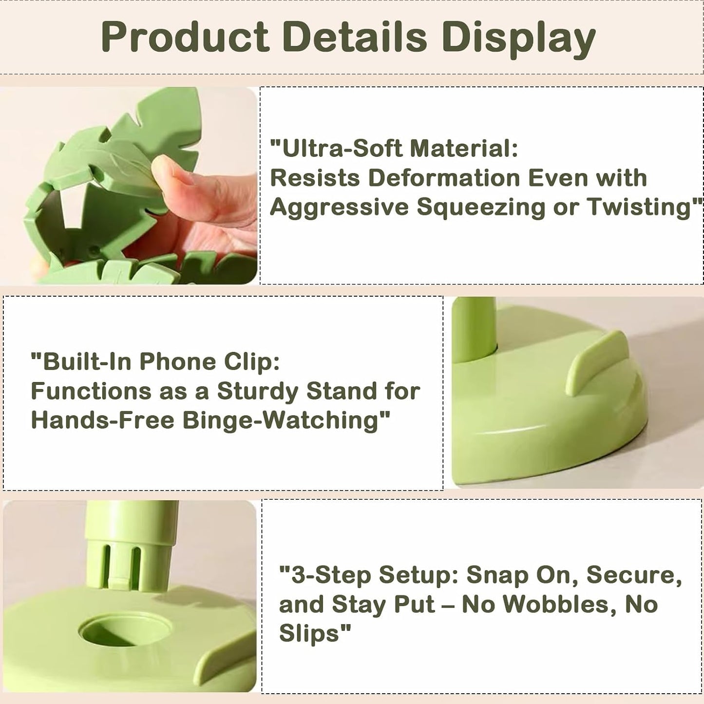 Heat Resistant Tree-Shaped Pot Holders BPA Free / Set of 4