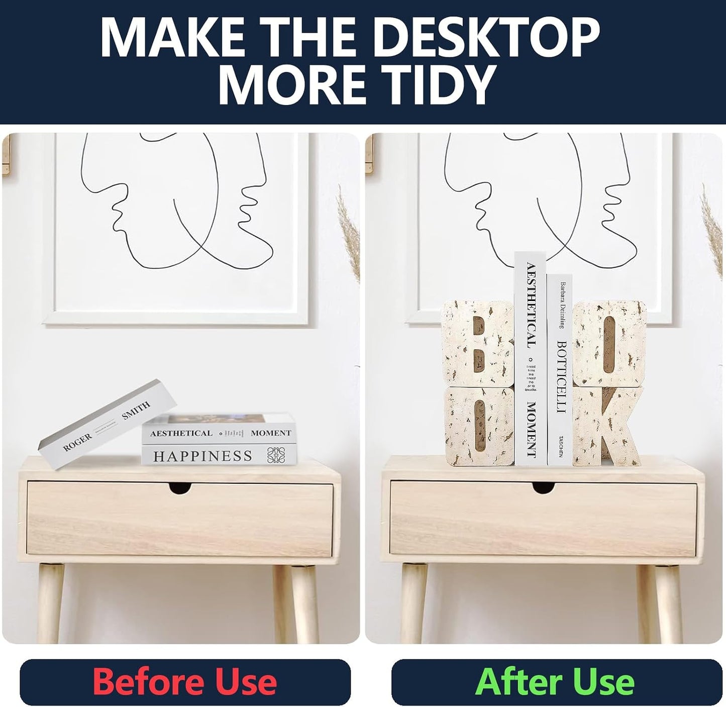 Modern Bookends / Book Design