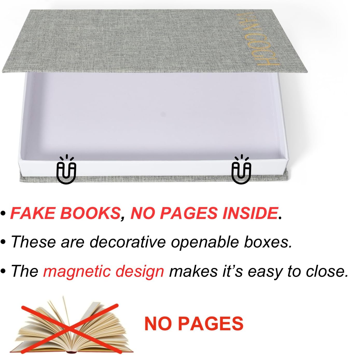 Modern Fashion Designer Fake Books