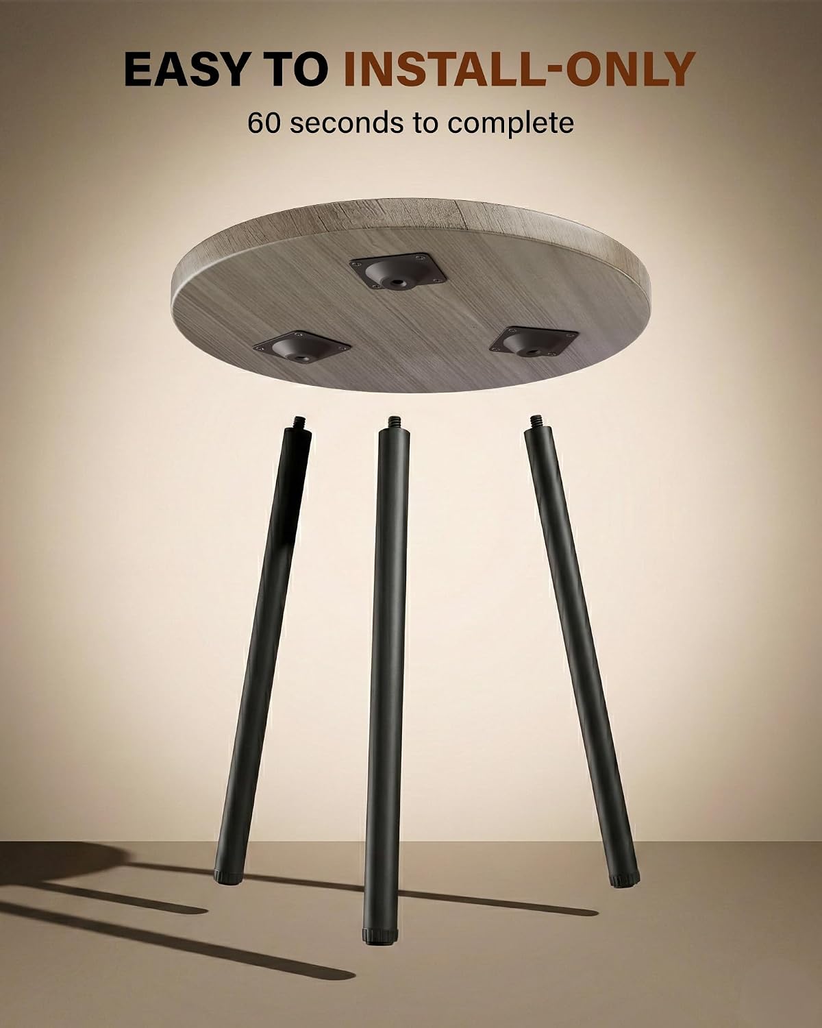 Plant Stand Indoor 2 Pack: Corner Wood Indoor Plant Stand - Plant Table | Mid Century Modern Decor - Smal Round Plant