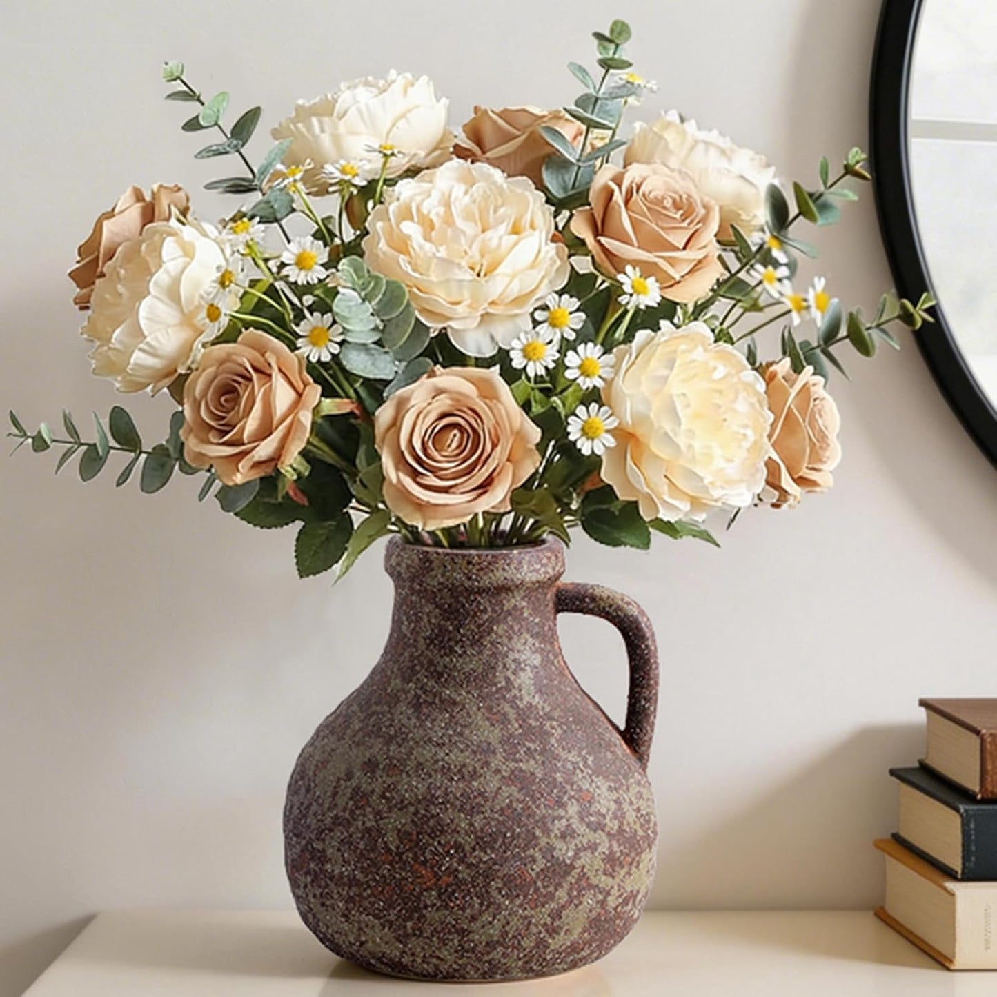 Farmhouse Rusty Vases / 204-2-7.1in / 7.1 Inch