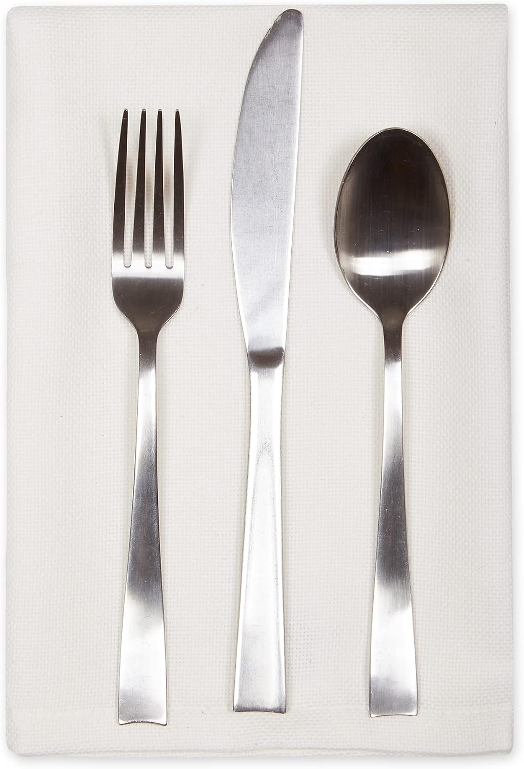 DII Variegated Tabletop Collection, Napkin Set, 20x20, Off-White, 6 Piece