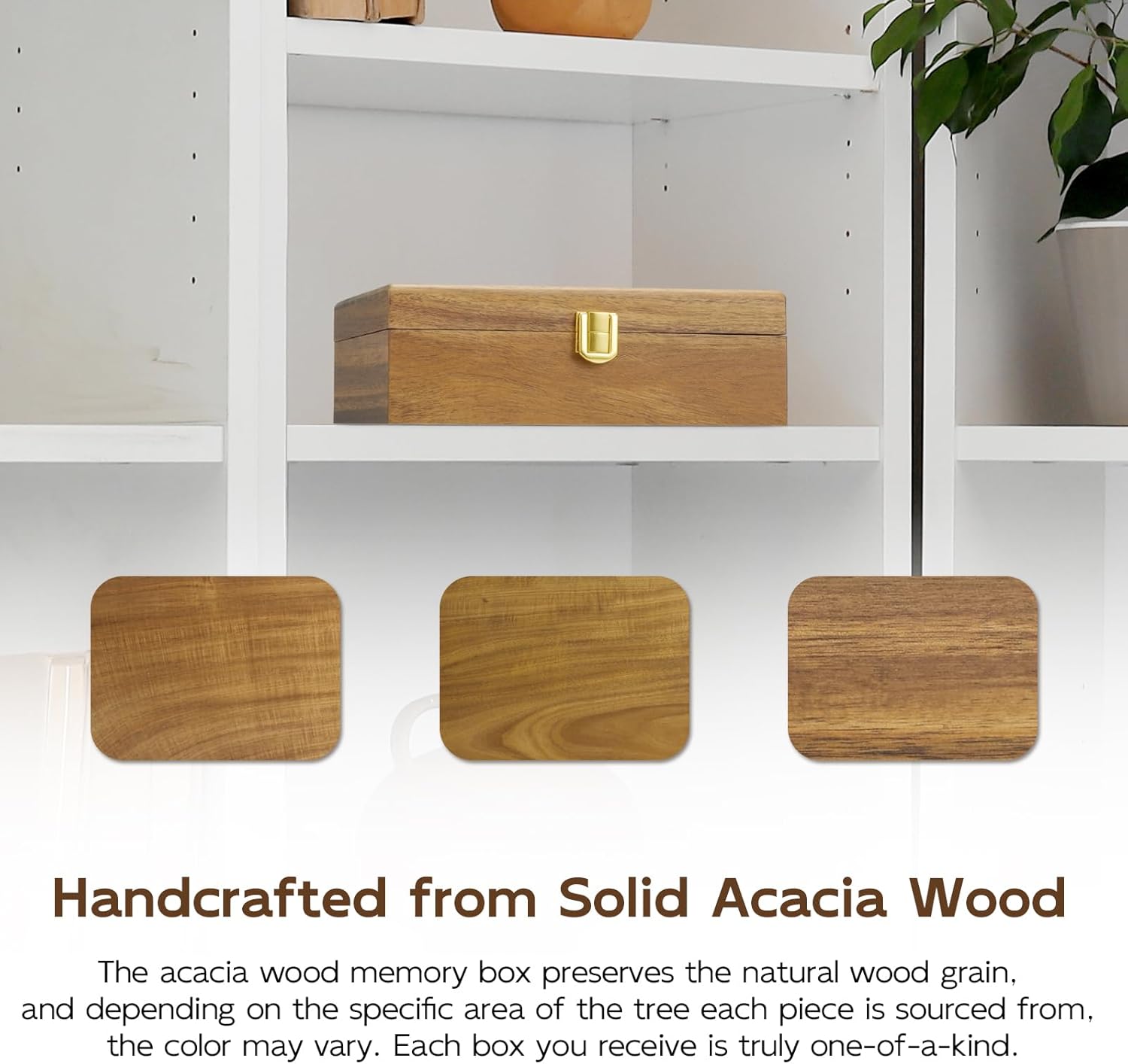 Keepsake Boxes / Wooden Gift Box / Acacia / Small