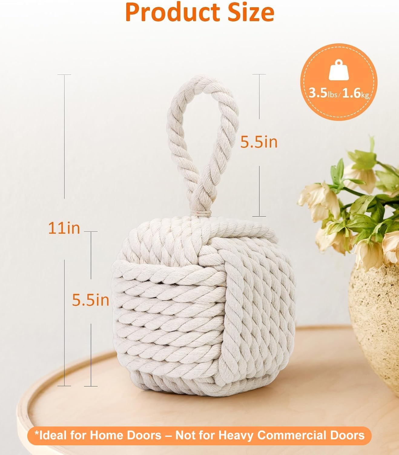 Rope Knot Design / Beige