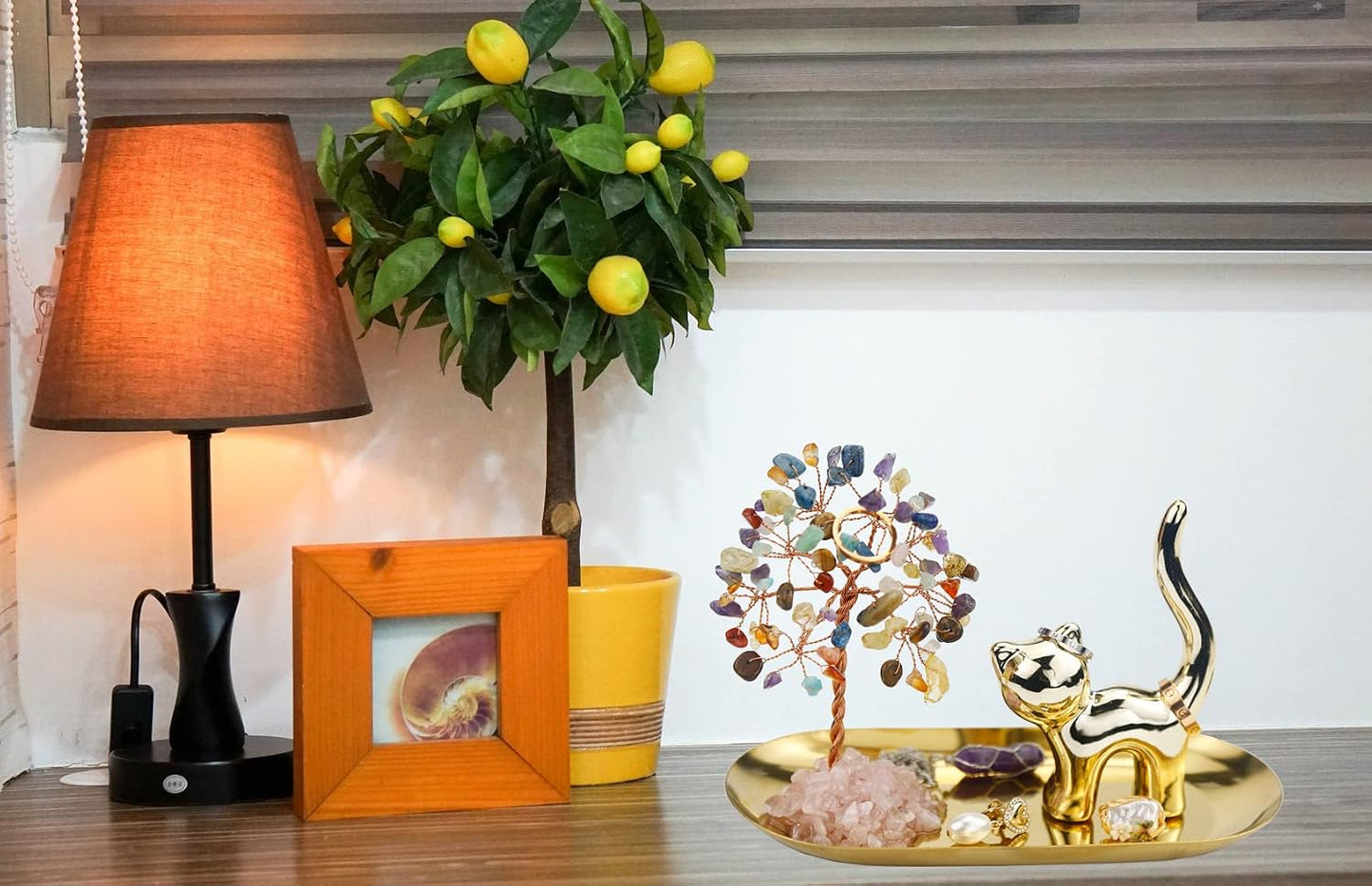 Cat Ring Holder Cat Lovers Gifts for Women / Golden Cat