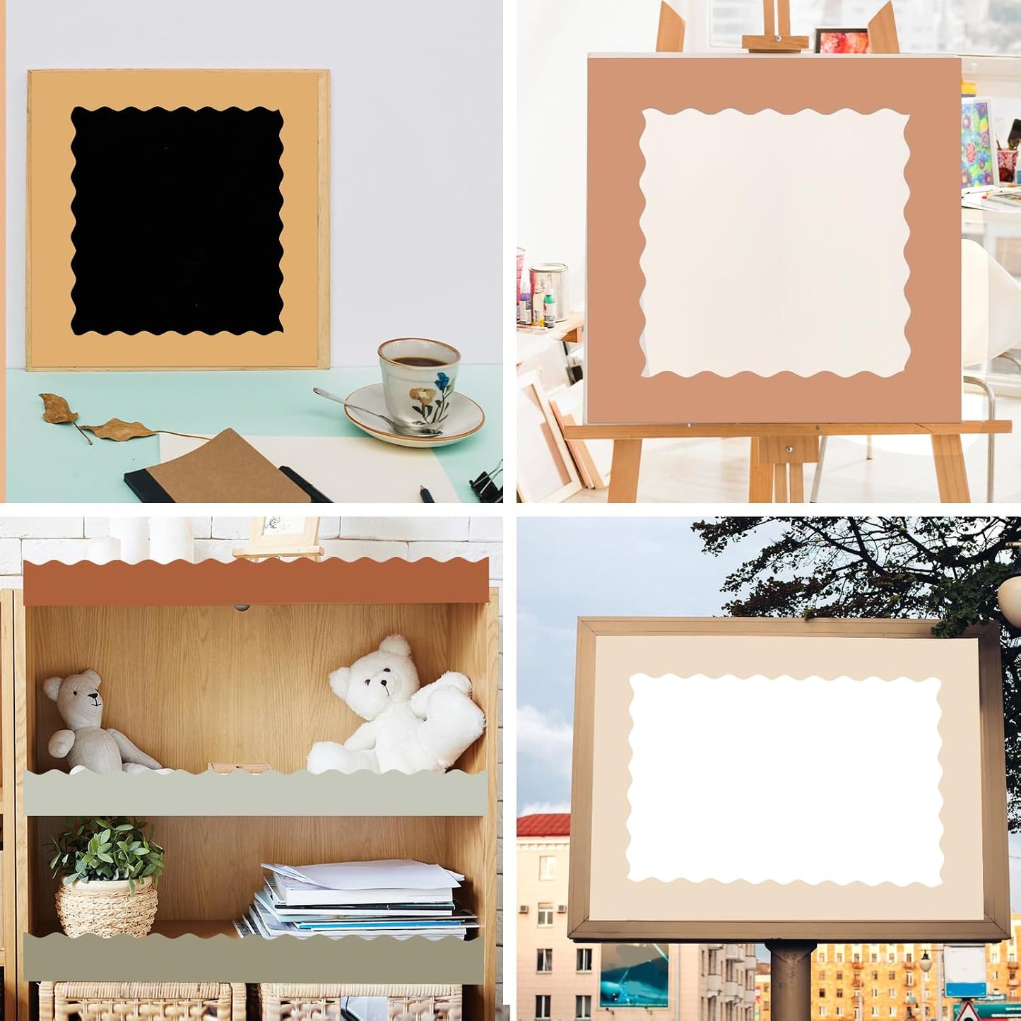 Boho Classroom Bulletin Board Borders Set / Deep Boho / 216 Inch