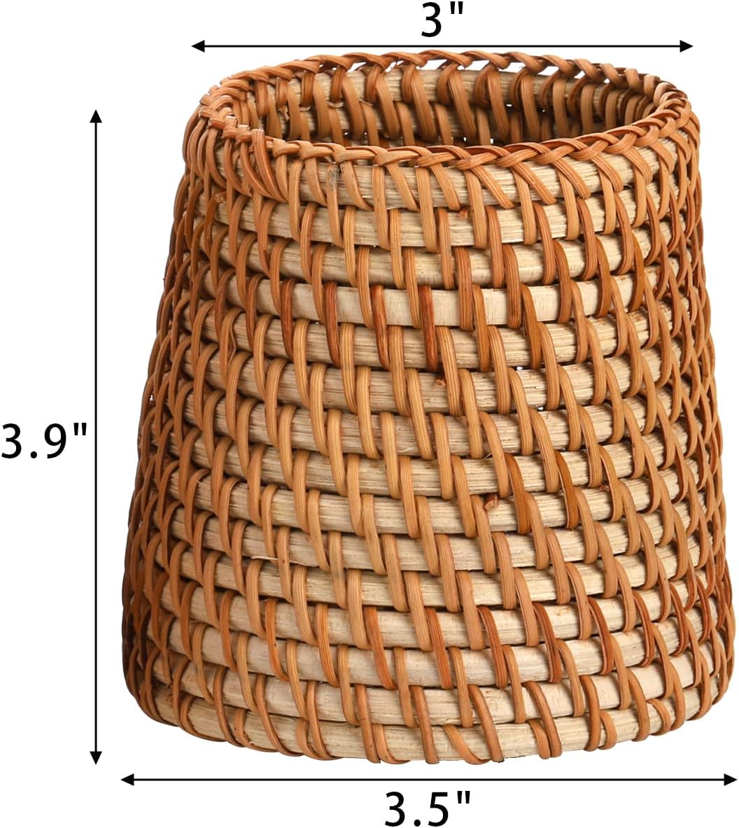 Wicker Pencil Holder / Natural / Set of 2