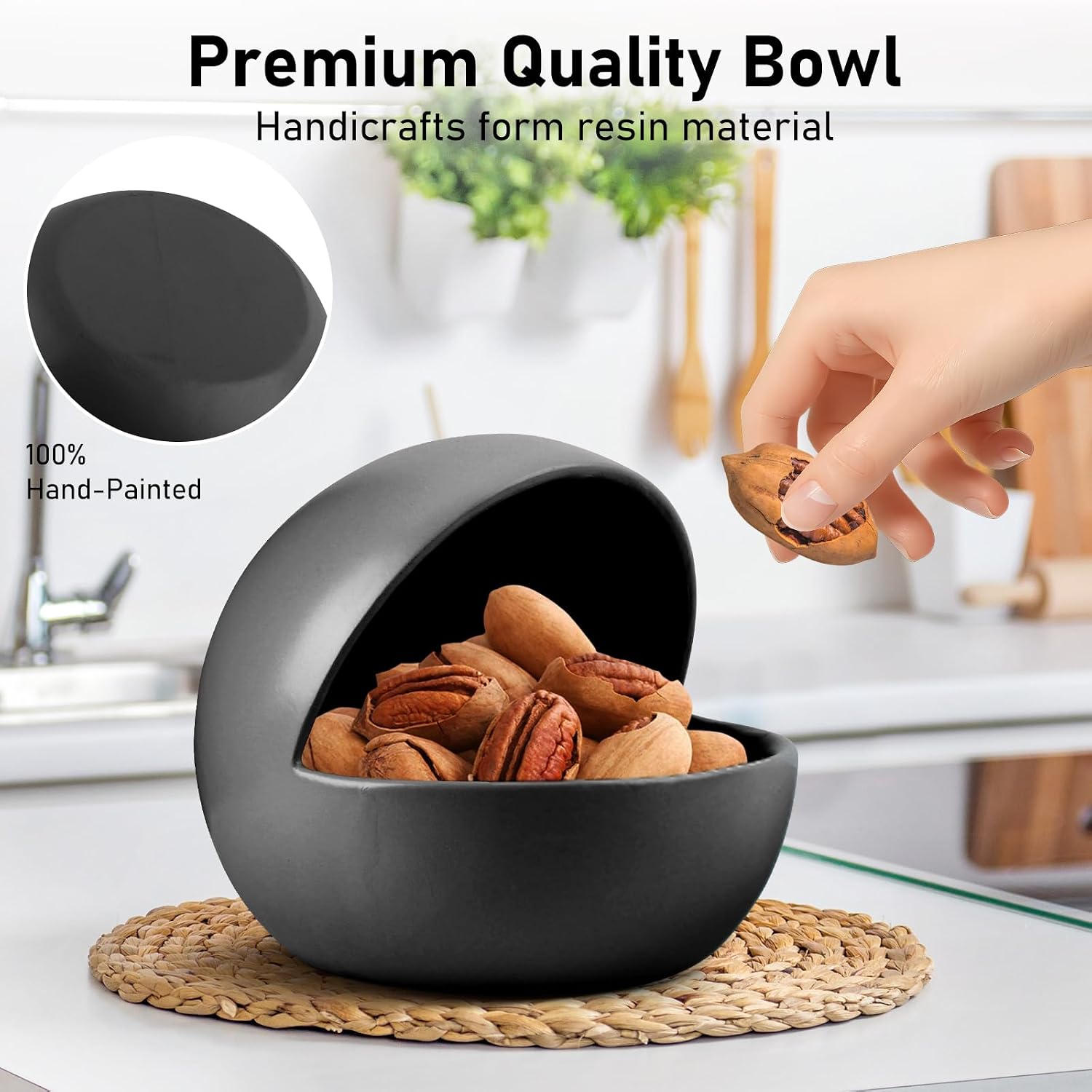 Decorative Candy Bowl / Black / S