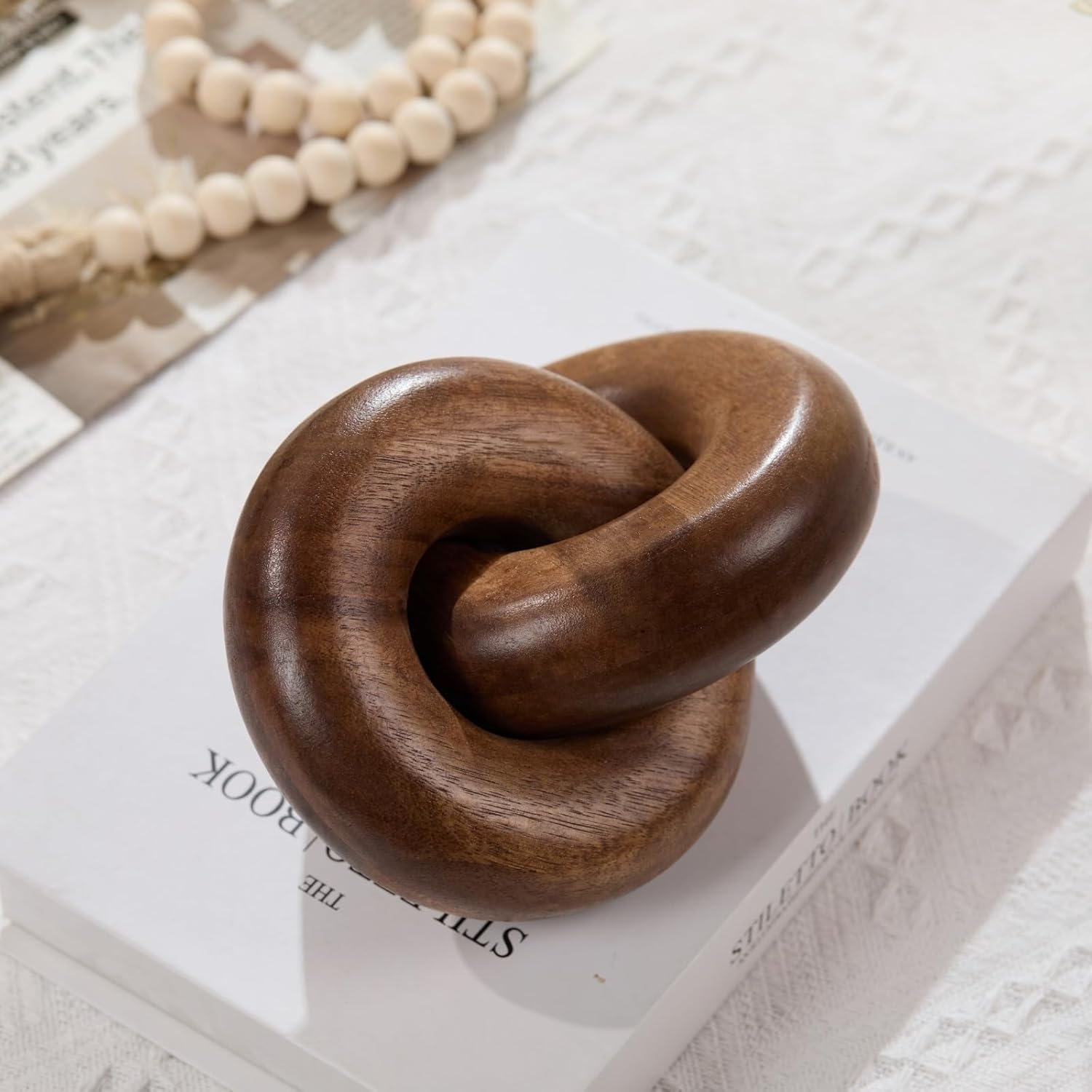 Rustic Modern Farmhouse Objects / Walnut / Natural
