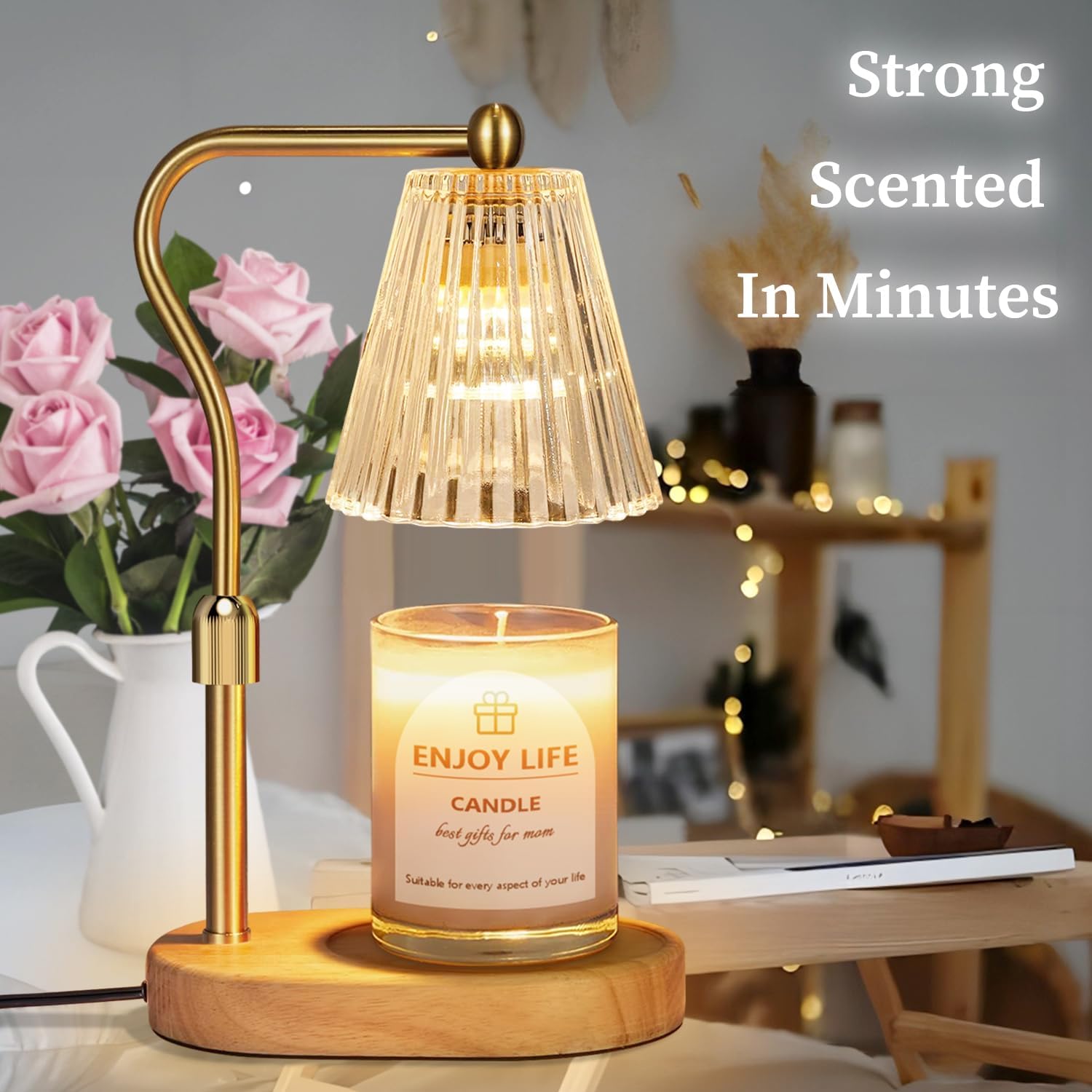 Candle Warmer Lamp / Amber