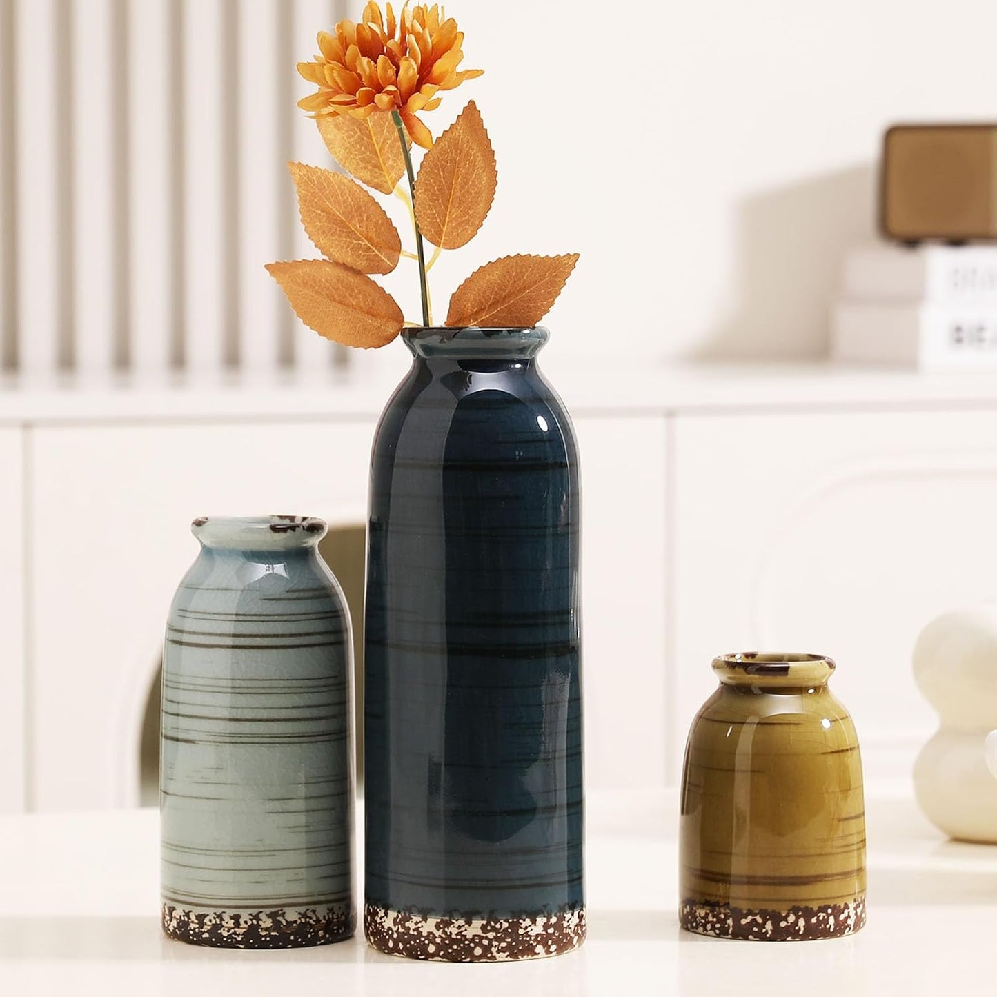 Ceramic Vase / Handcrafted Ceramic Vases / Set B / Set of 3