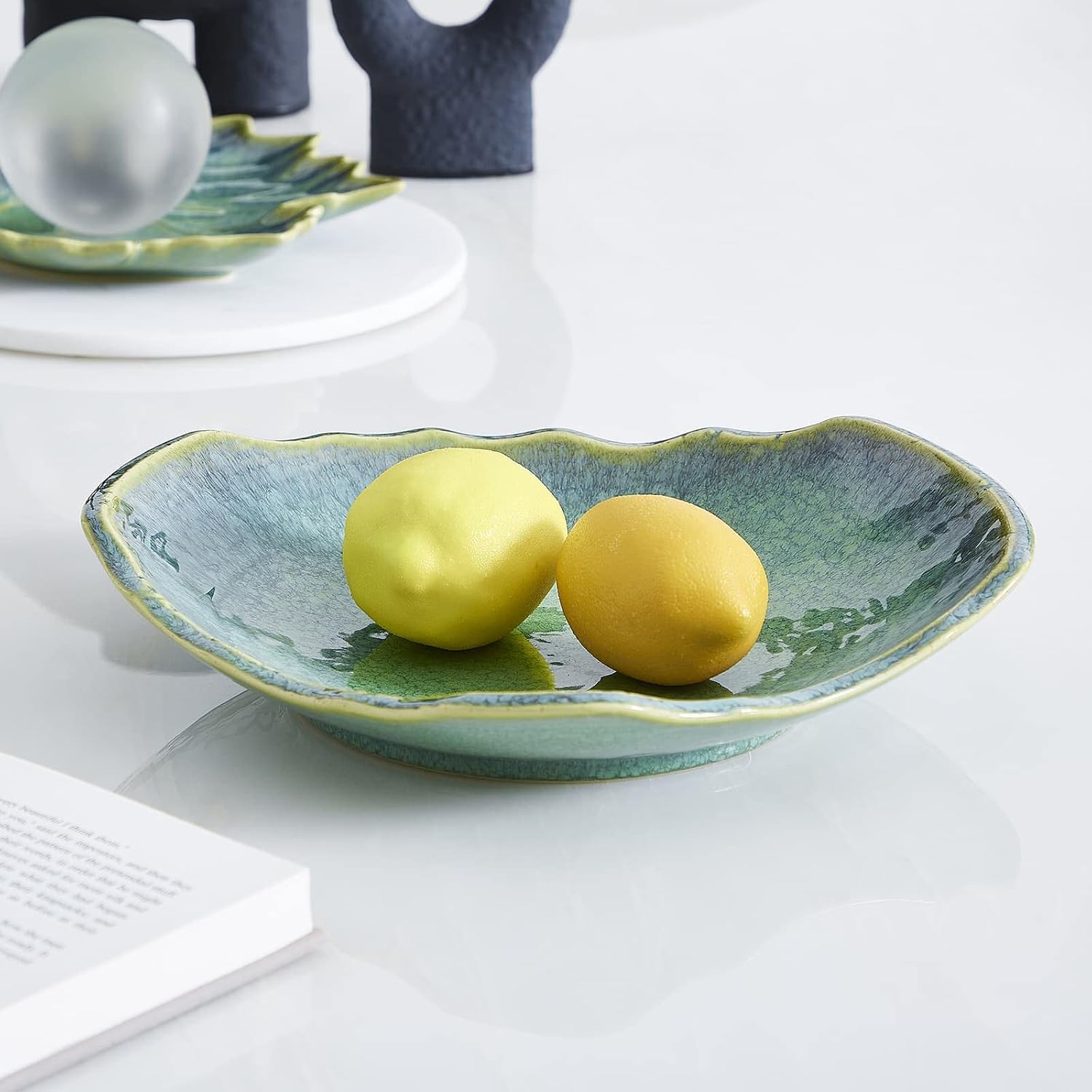 Modern Coffee Table Decor / Green