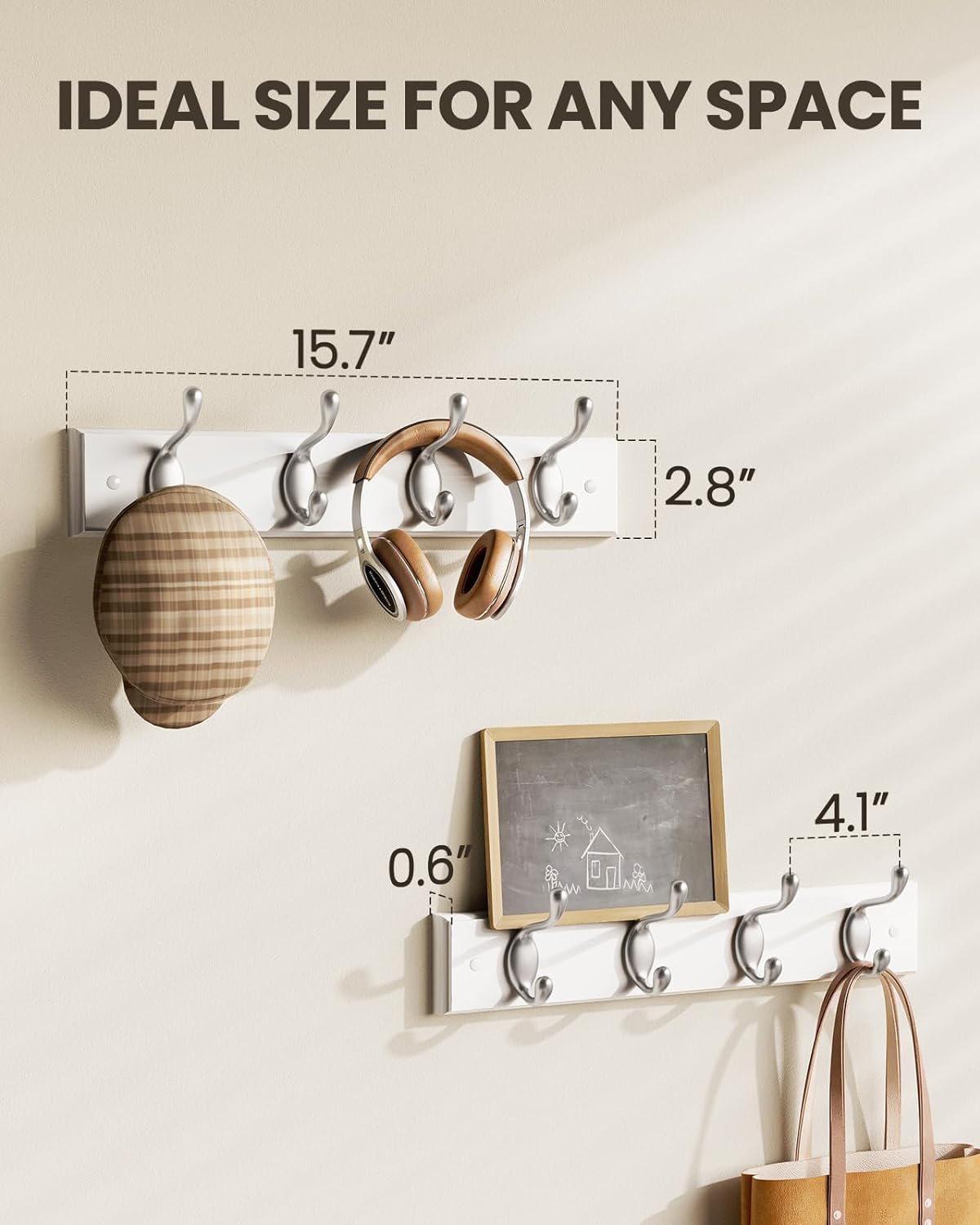 Hat Racks Hooks / Set of 2