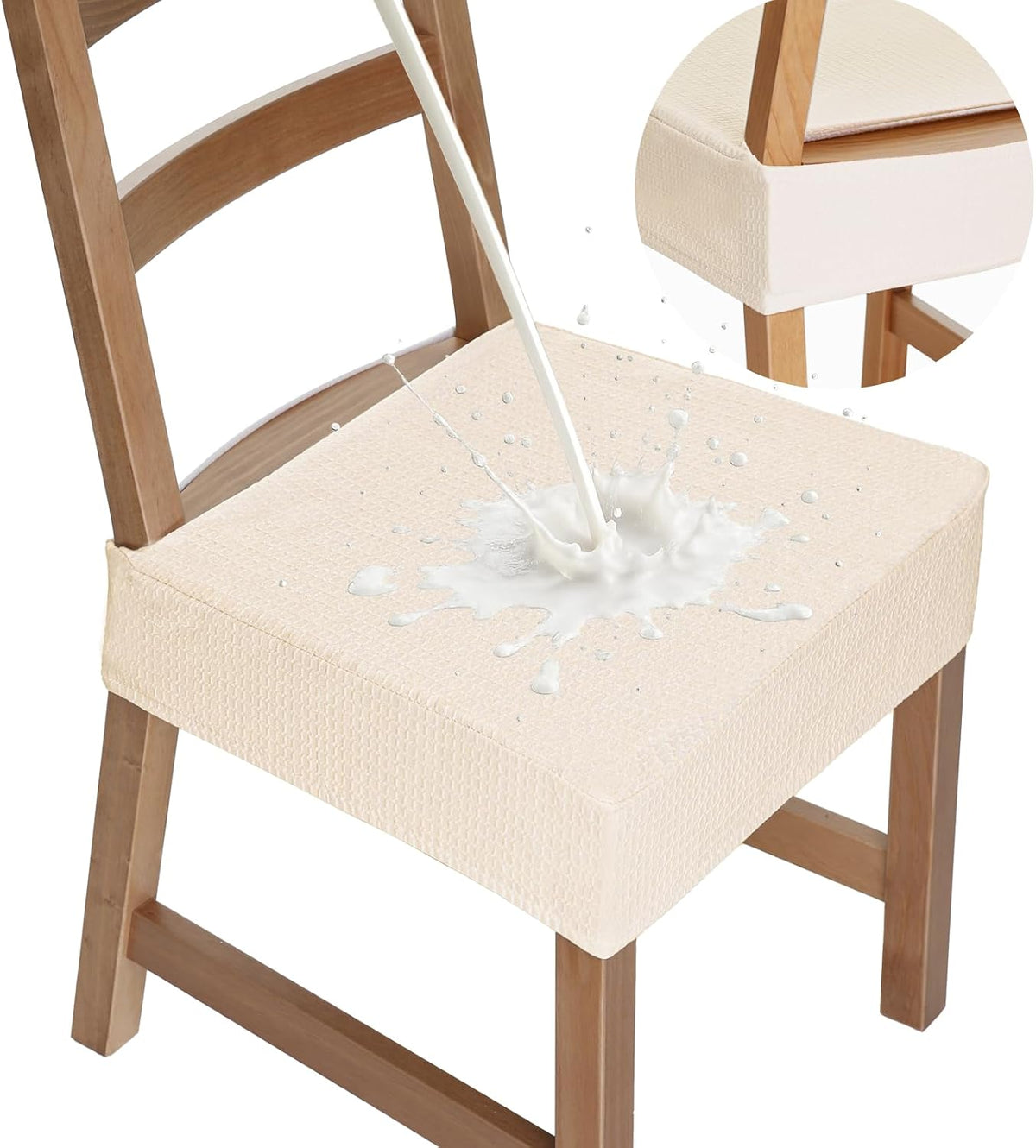 Dining Chair Covers, Stretch Seat Covers, Washable Furniture Protector