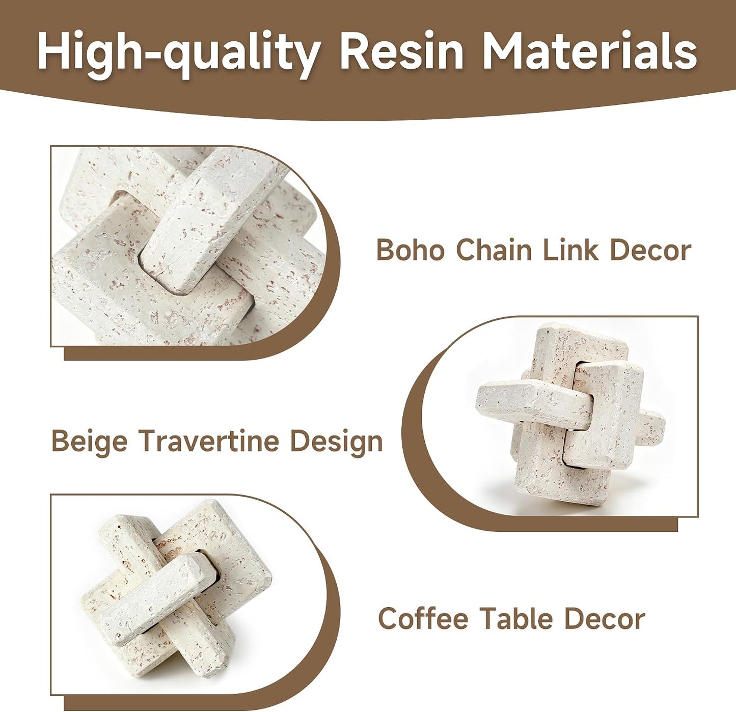 Resin Knot Statues Home Decor