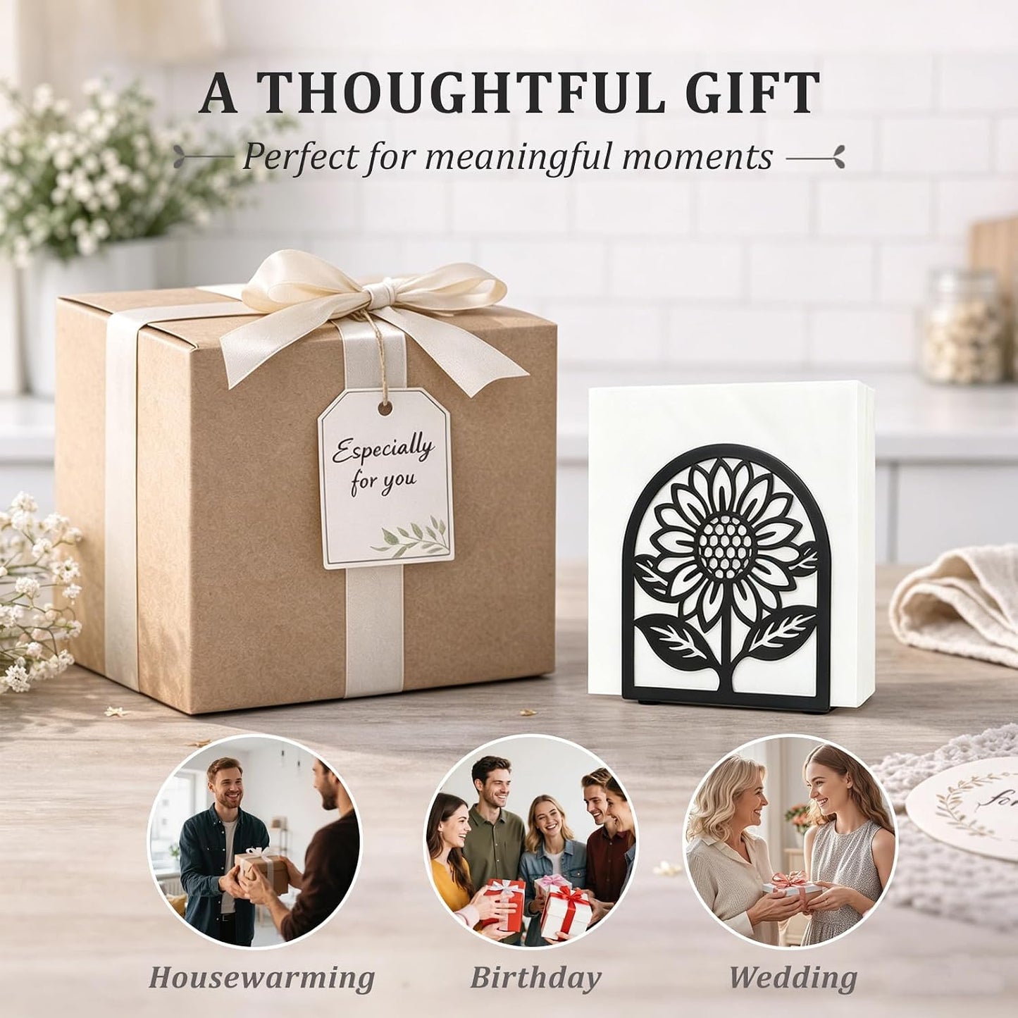 Decorative Metal Napkin Holders
