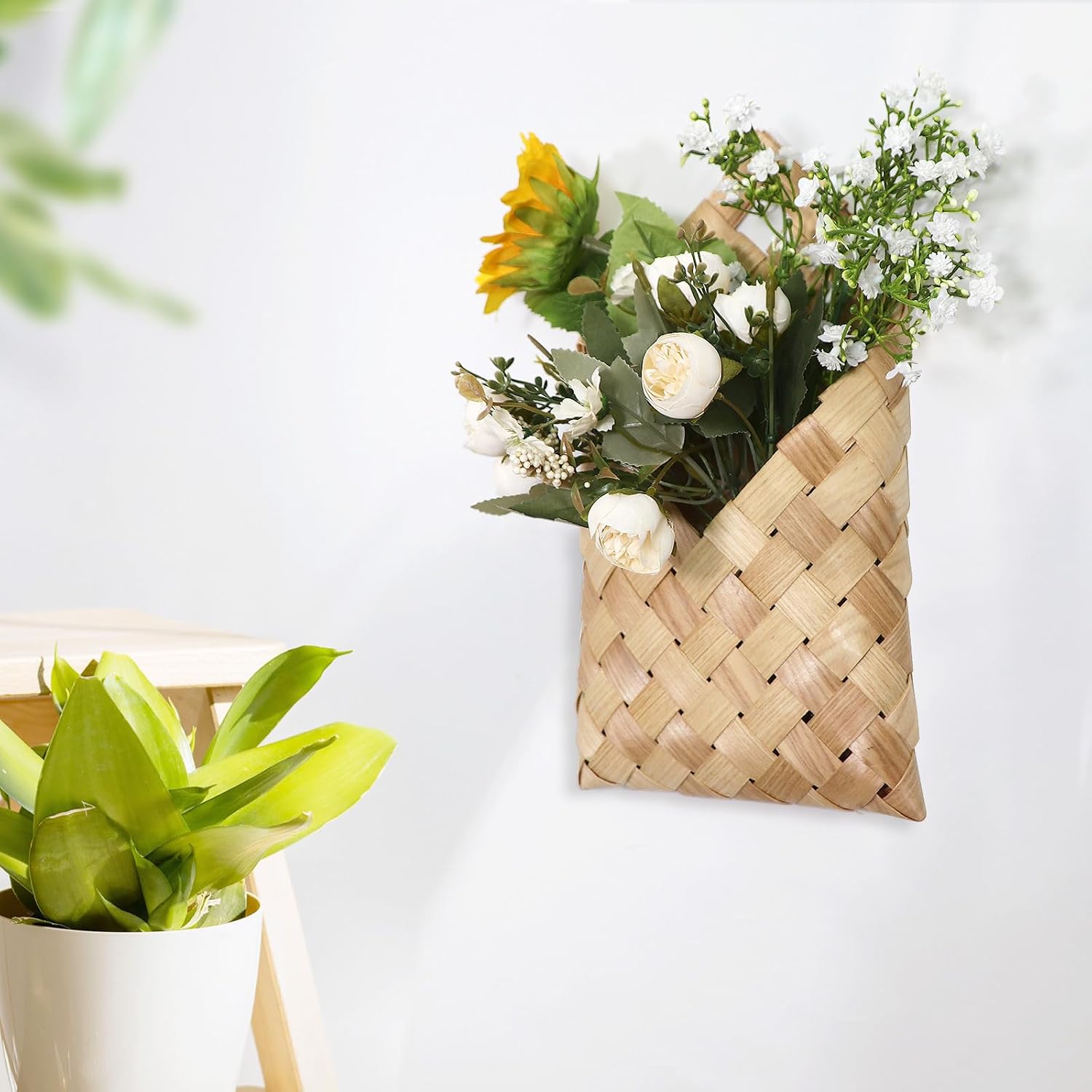 Woven Wall Hanging Basket