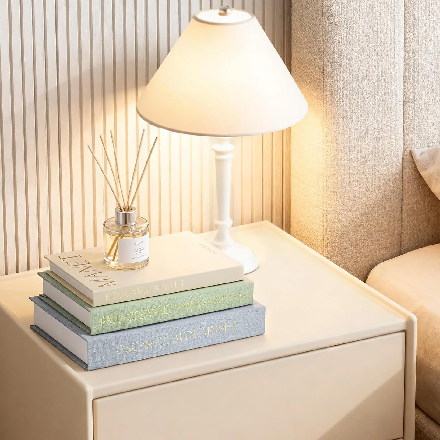 Linen Faux Books / Set of 3