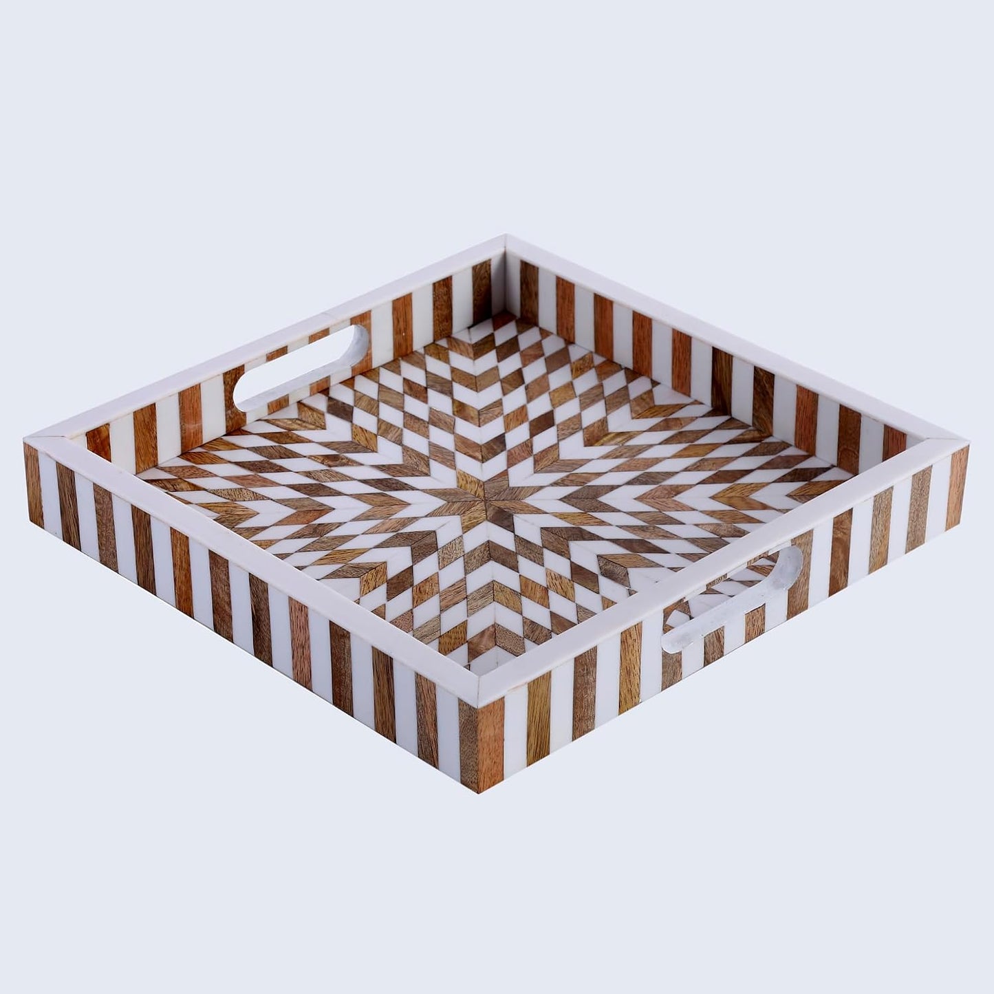 Inspired Decorative Tray / 12 x 12 / Vida