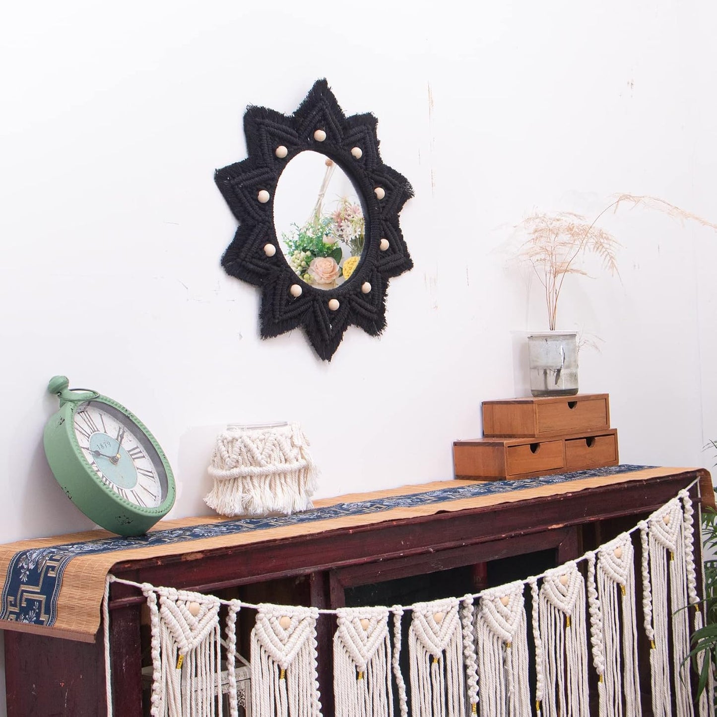 wall hanging HD glass / Black