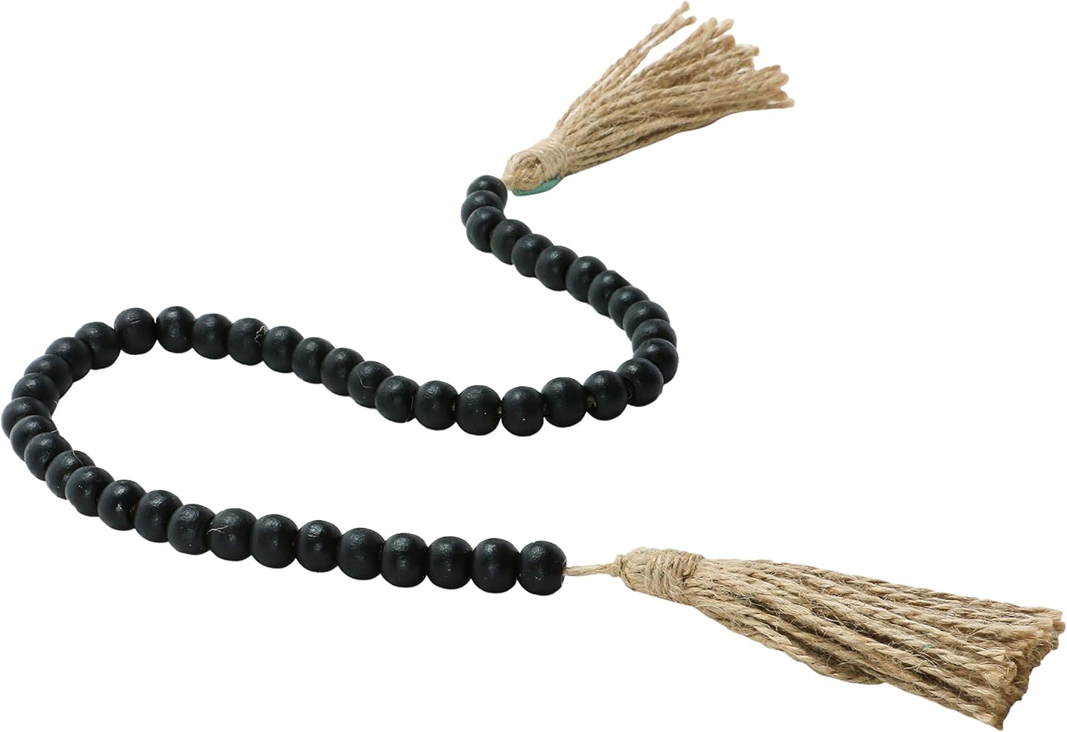 Wood Bead Garland / Black