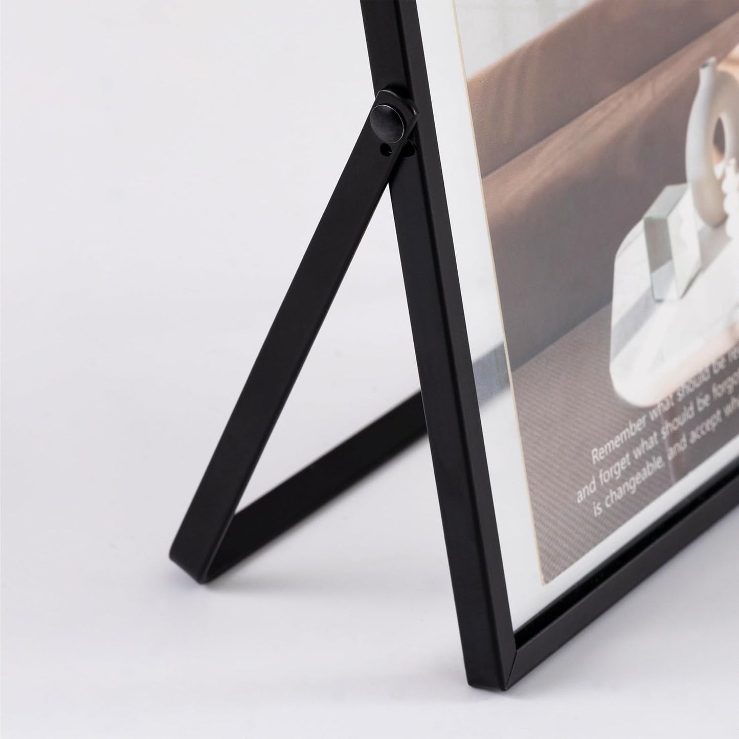 Floating Picture Frame / 1-PACK / Black / 5 x 7