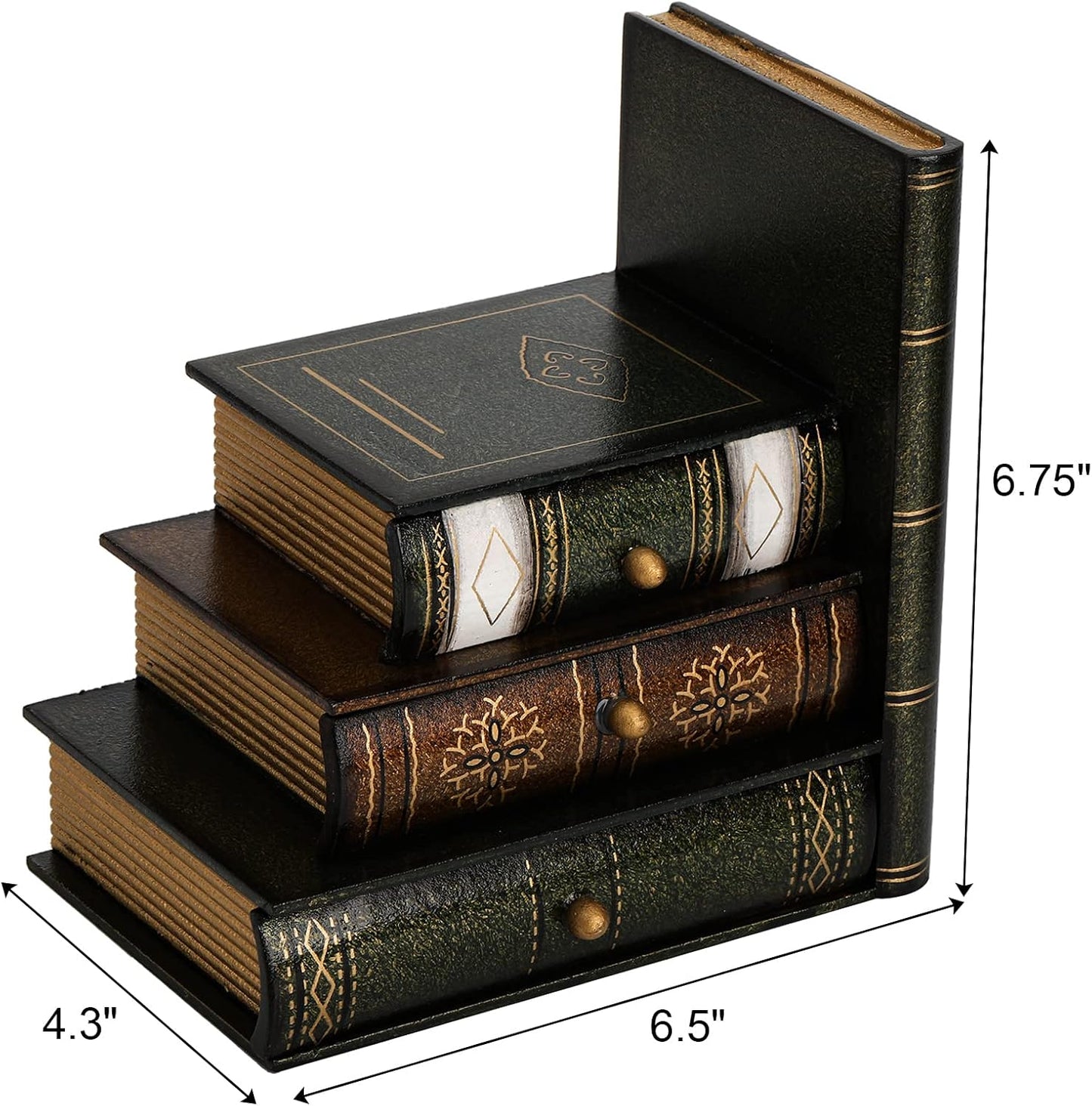Wood Bookends / Decorative Bookends