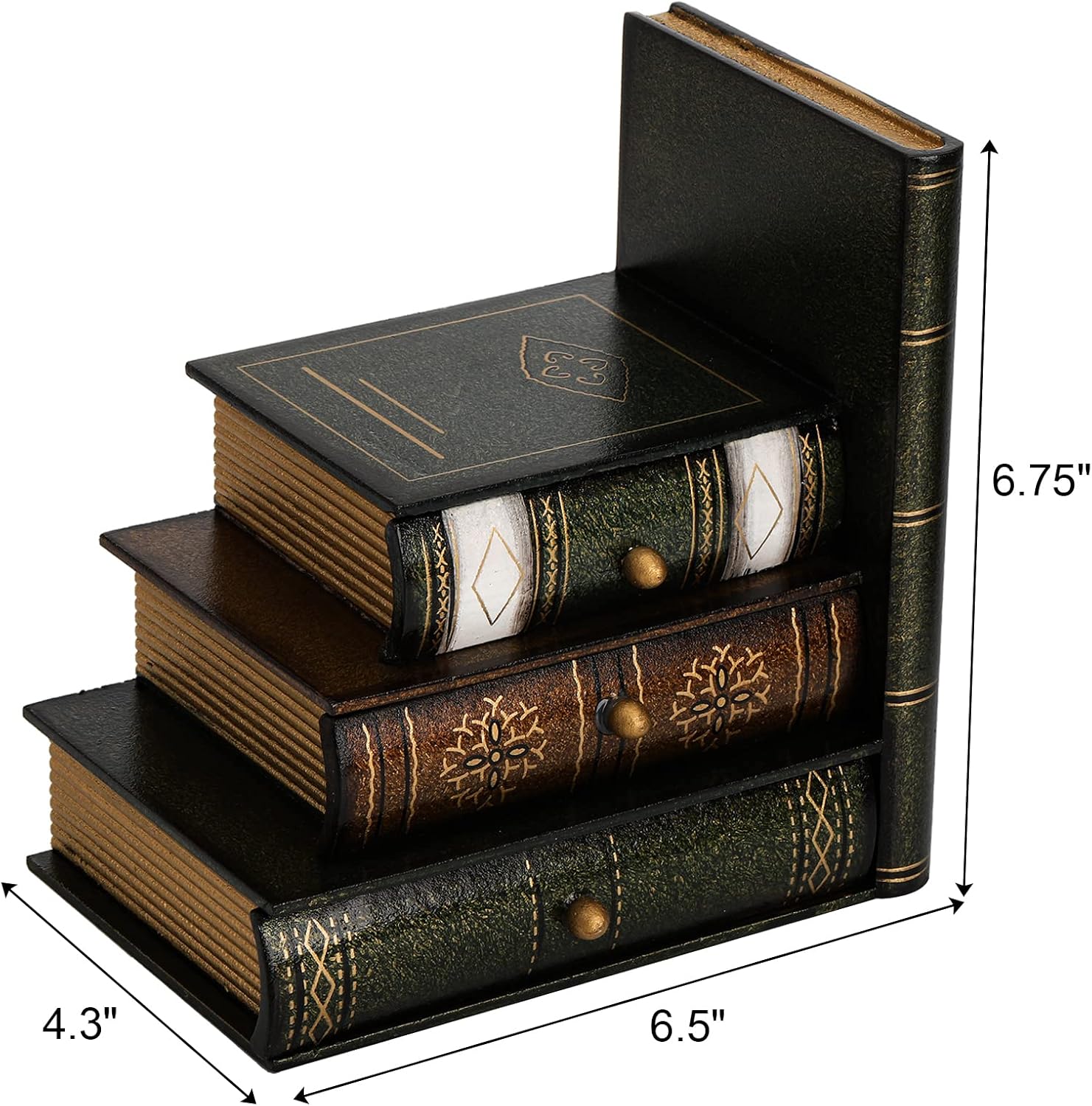 Wood Bookends / Decorative Bookends