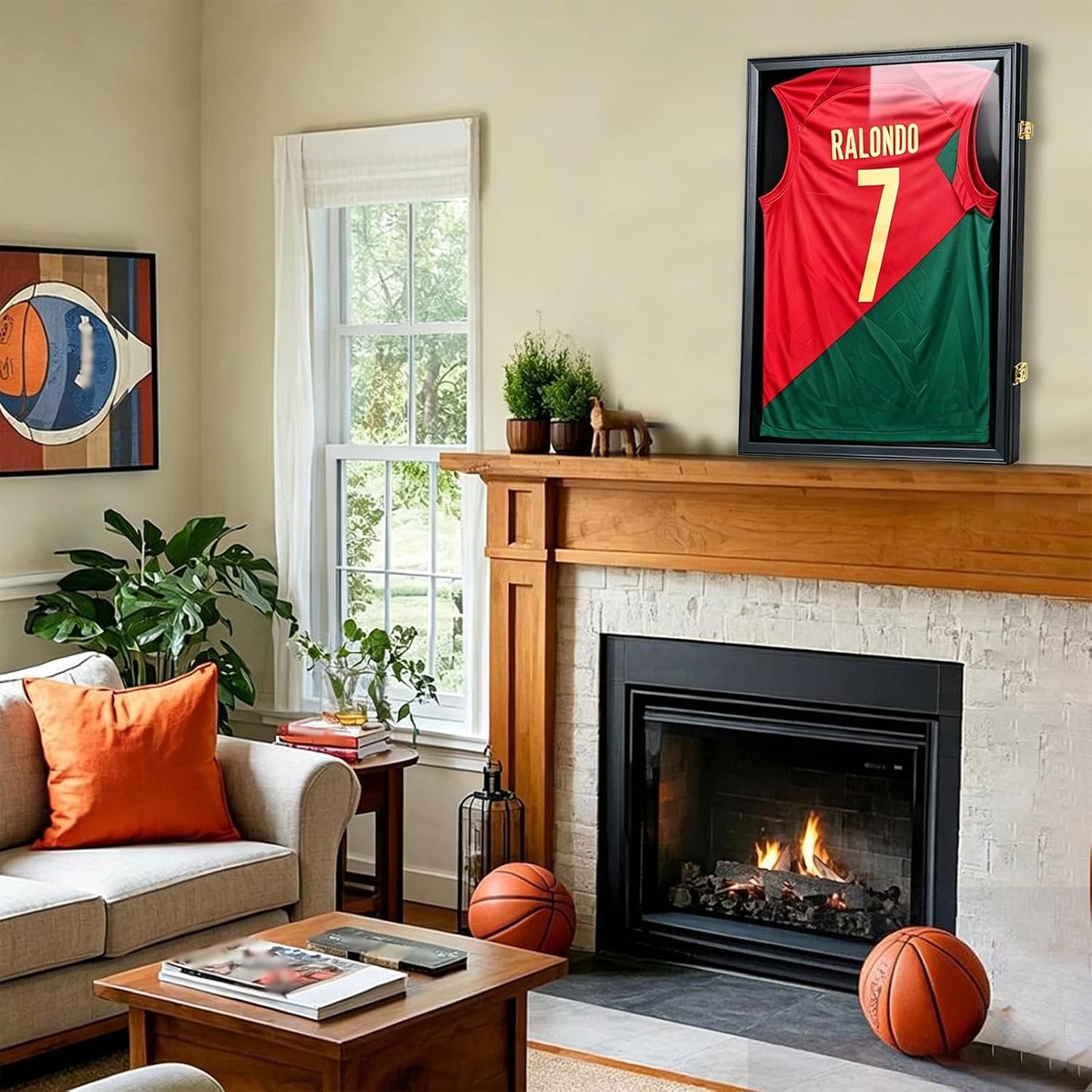 Jersey Frame Display Case,Jersey Frame,T-Shirt Shadow Box for Jerseys 1PC | Goazhpon jersey Display Case for Wall,Large