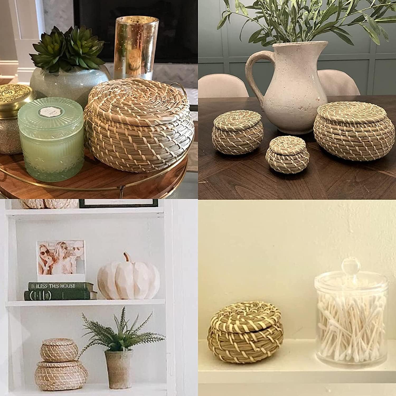 Small Wicker Basket / Set of 3