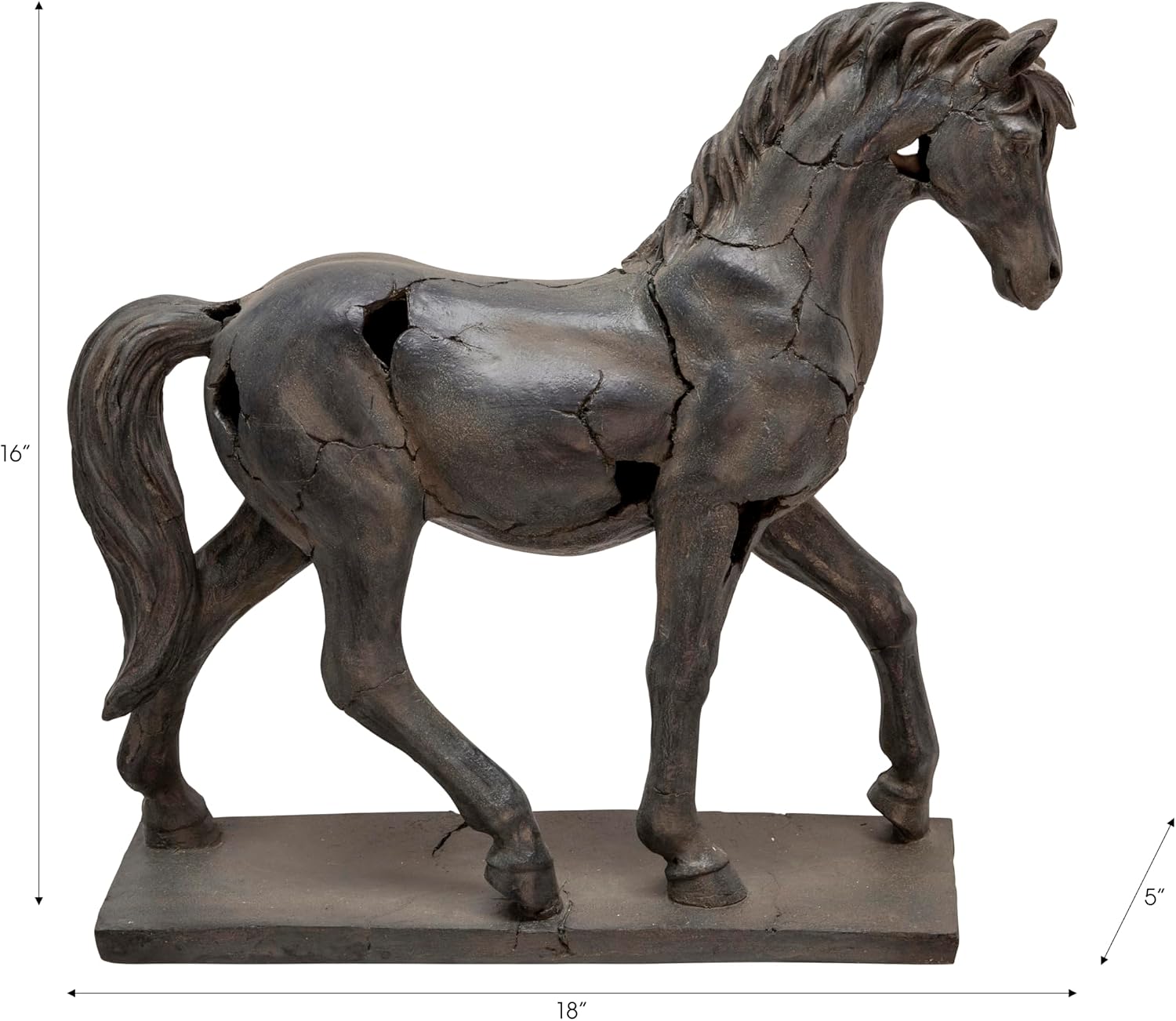 Polyresin Horse Sculpture Statue
