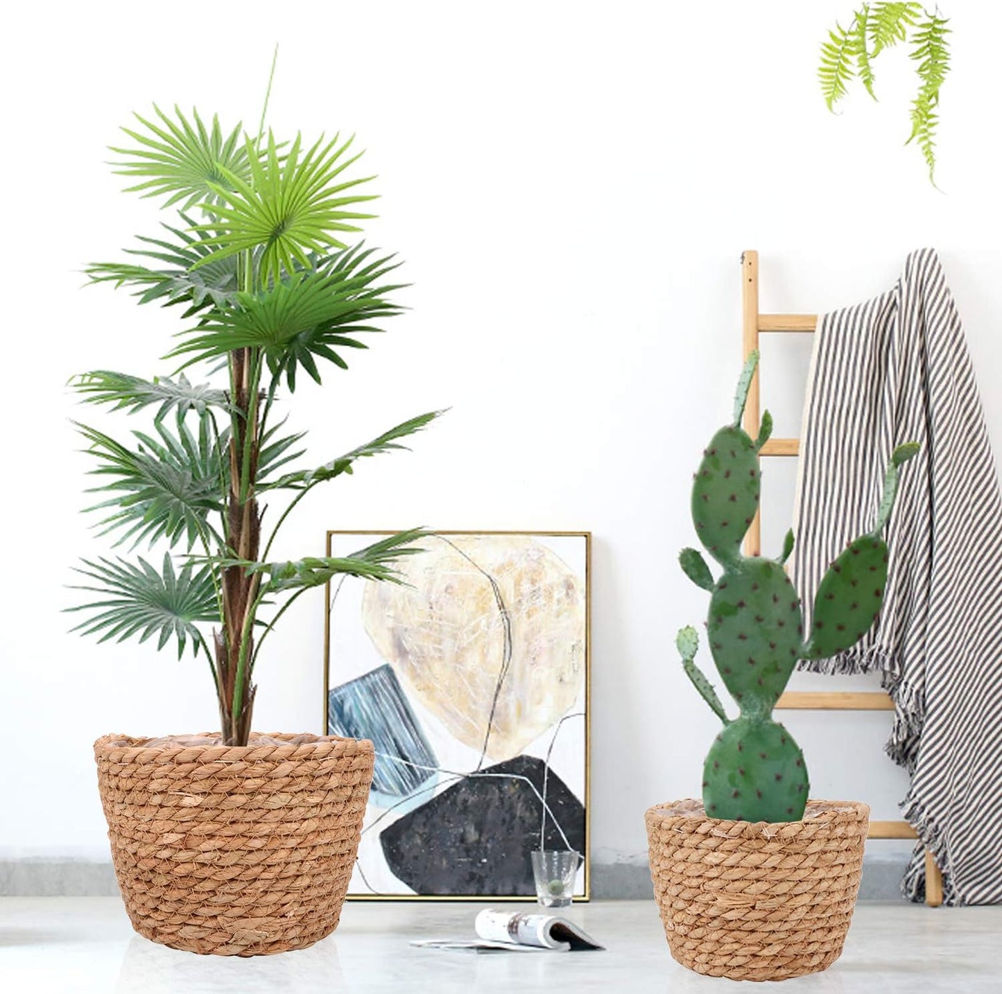 Seagrass Planter Basket Stylish Planter Baskets