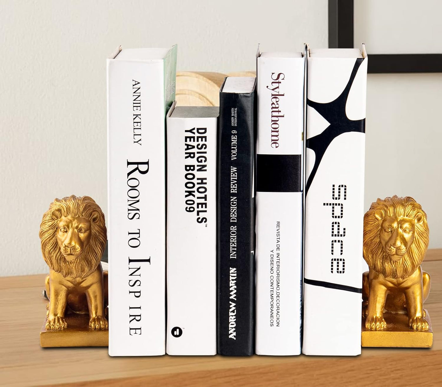 Lion Book Ends